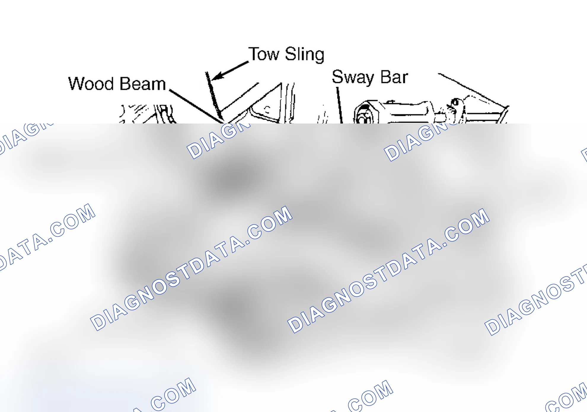 Scheme 12: Front Towing Hookup (Typical 2WD)