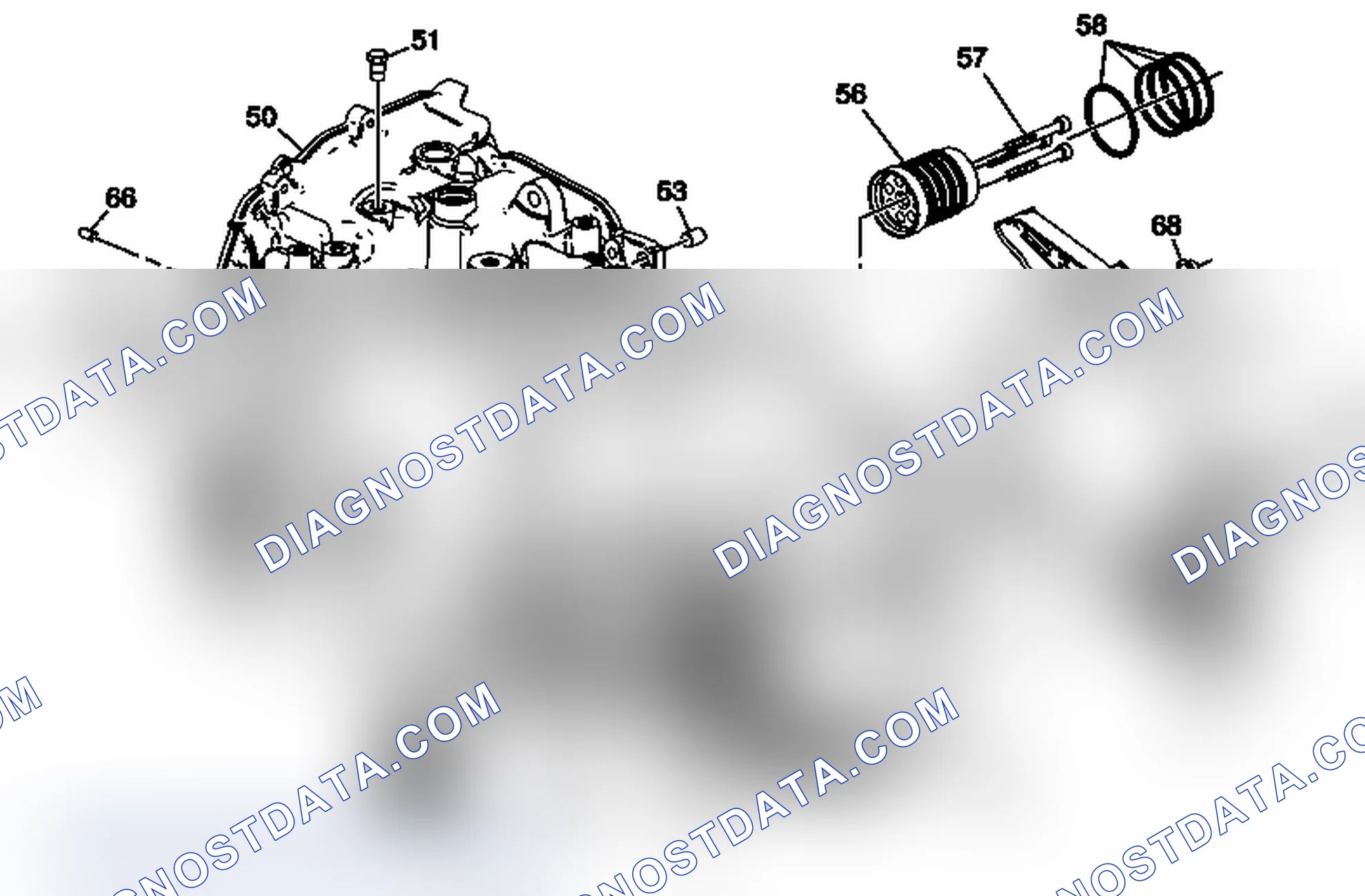 Scheme 145: Transmission Case Assembly - 6T40/6T45/6T50 - Gen 1