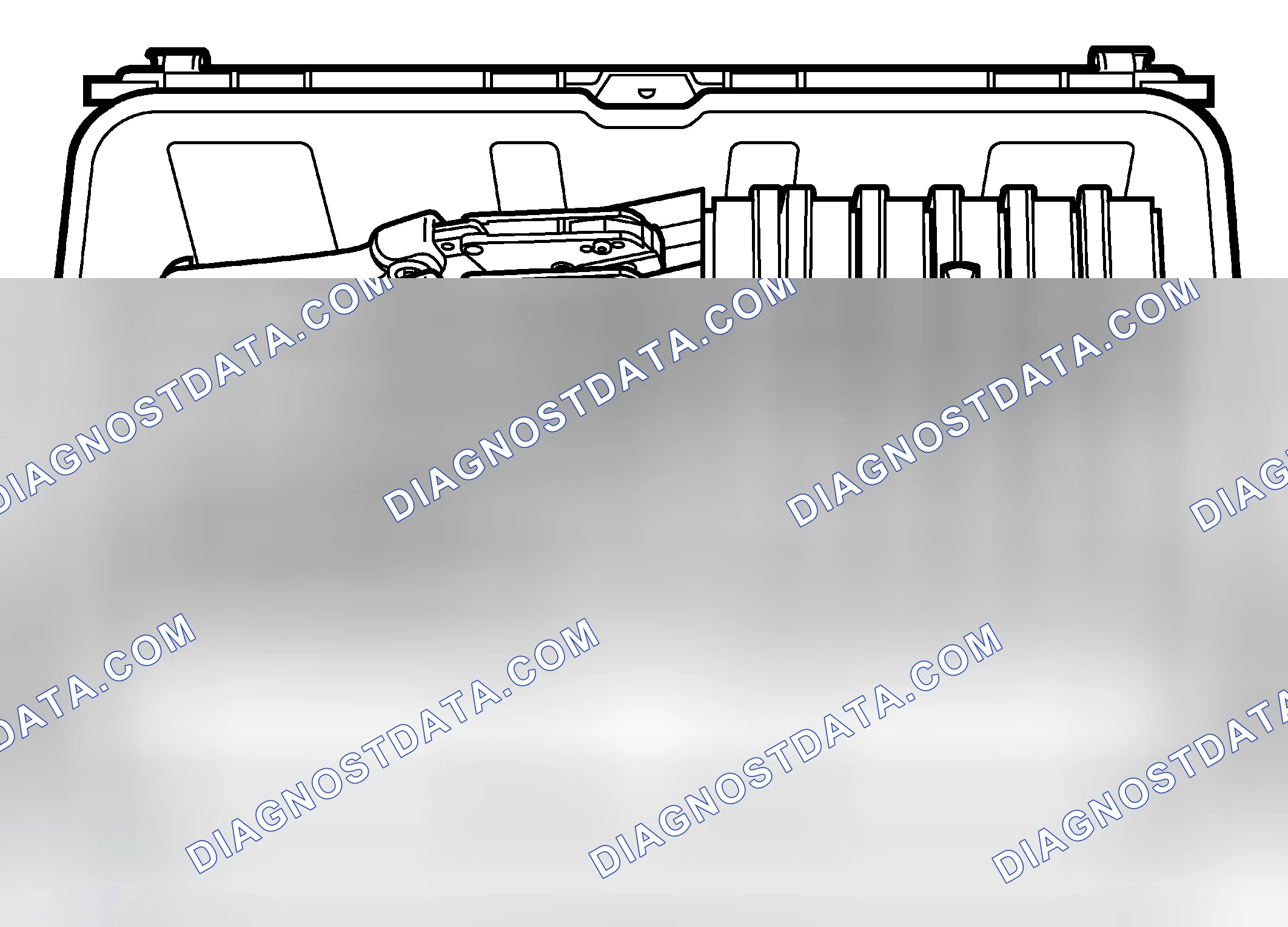 Scheme 27: 86 12 079 Toolbox, wiring harness