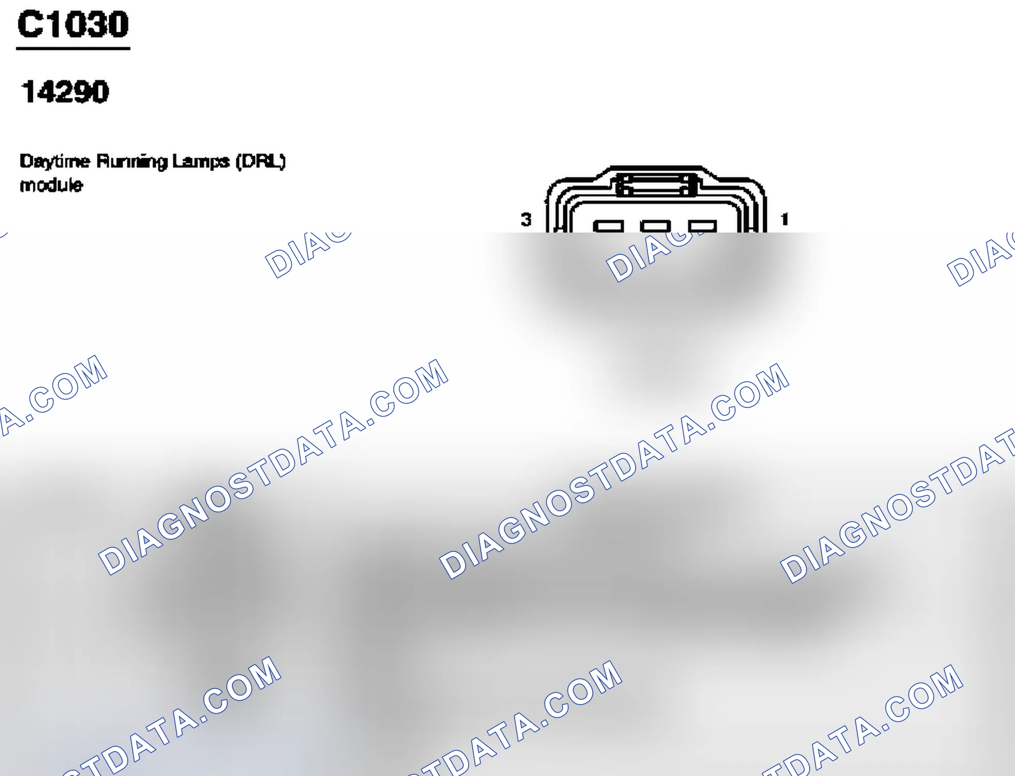 Scheme 242: Identifying Connectors C1030 & C1033