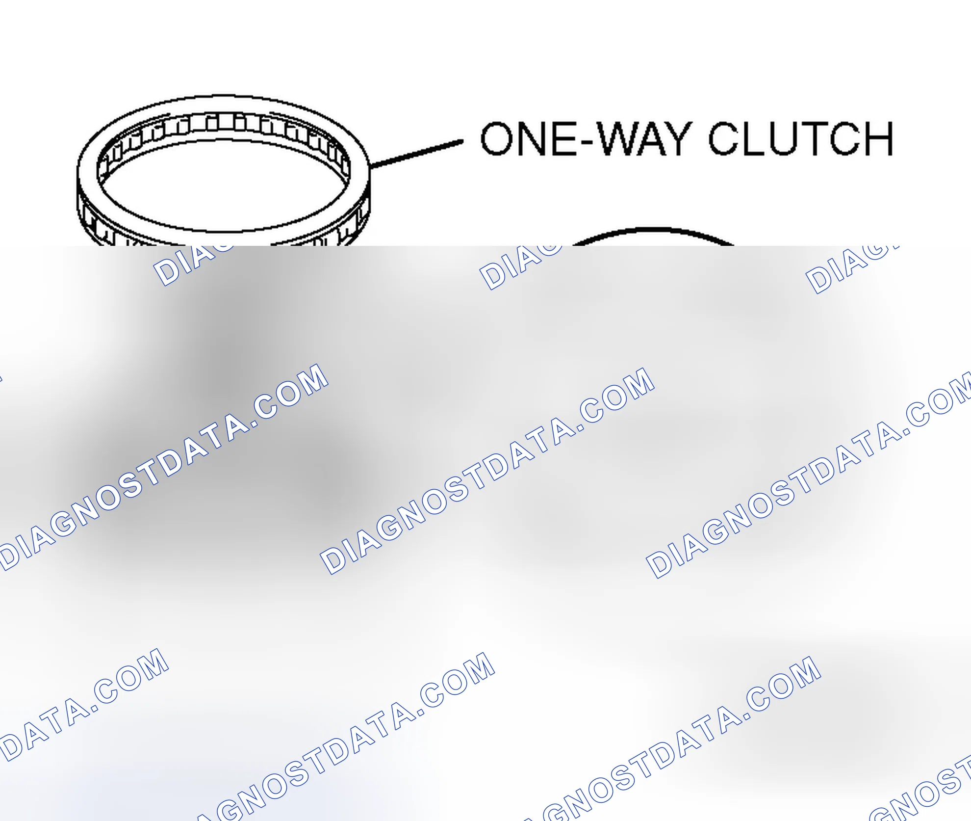 Scheme 720: >> B << ONE-WAY CLUTCH INSTALLATION