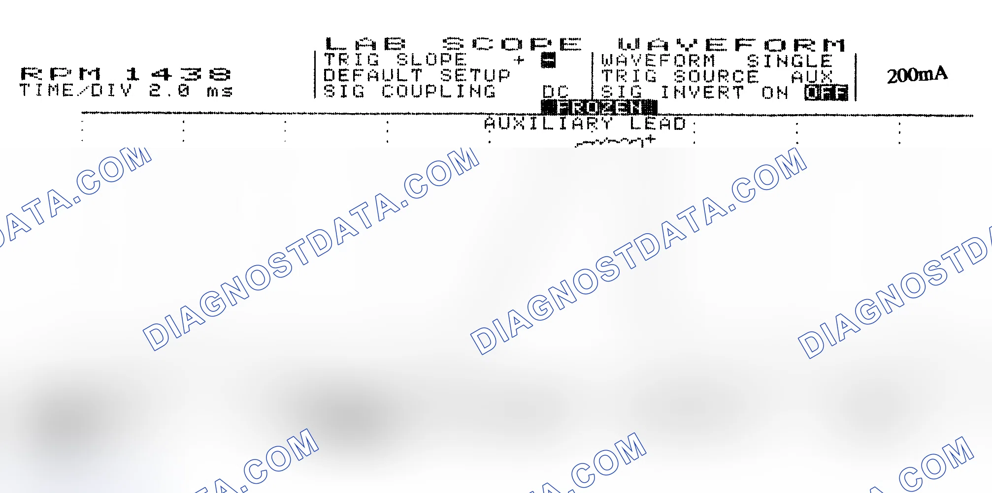Scheme 15: Single Injector w/Normal Current Flow - Current Pattern