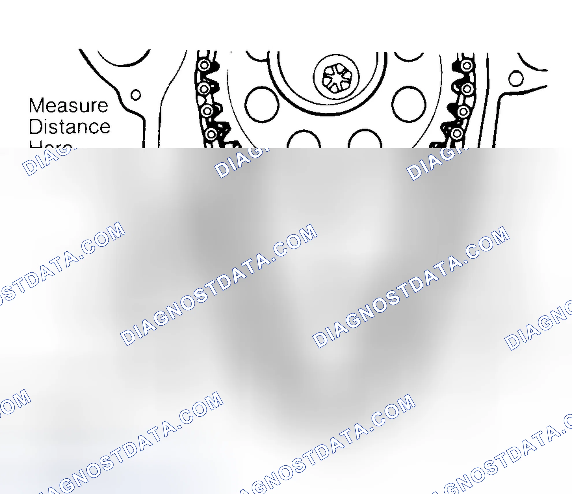 Scheme 27: Measuring Timing Chain Stretch