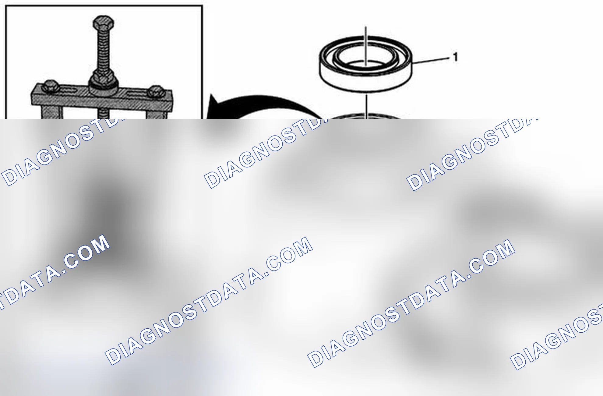 Scheme 17: Rear Output Shaft Rear Bearing Removal
