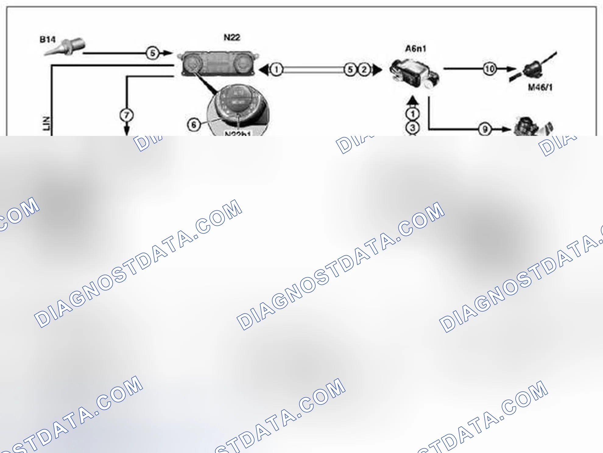 Scheme 219: Activate heater with stationary heater switch, function - GF83.70-P-3066GZ