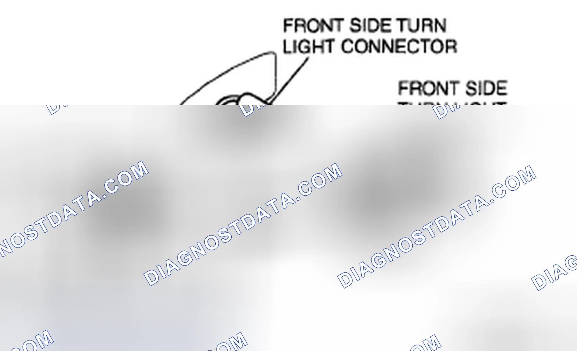 Scheme 14: FRONT SIDE TURN LIGHT REMOVAL/INSTALLATION
