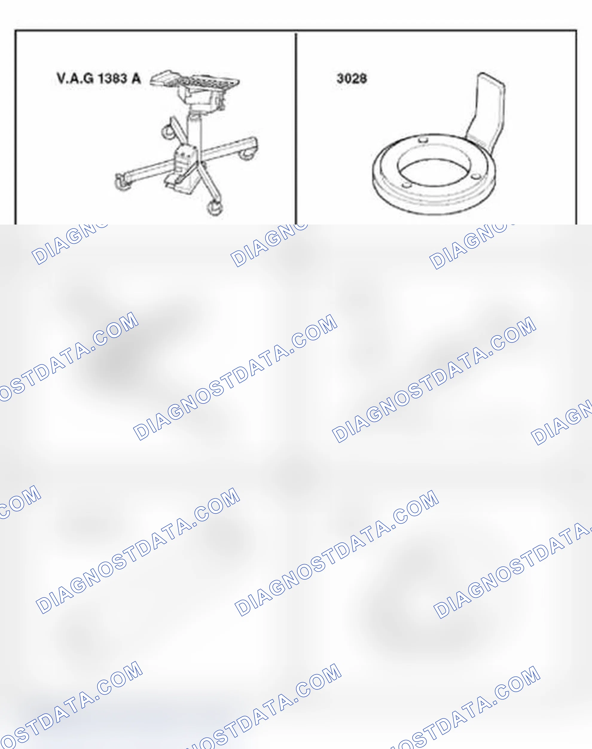 Scheme 205: Special tools, testers and auxiliary items