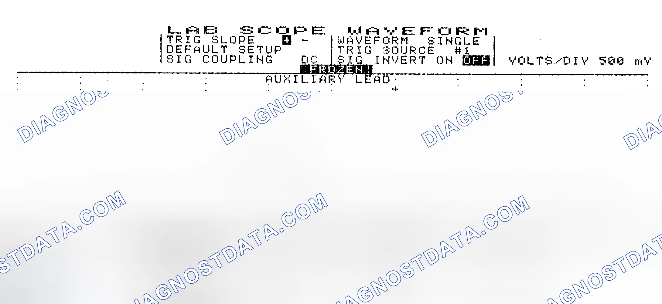 Scheme 10: Single Injector w/Excessive Current Flow - Current Pattern