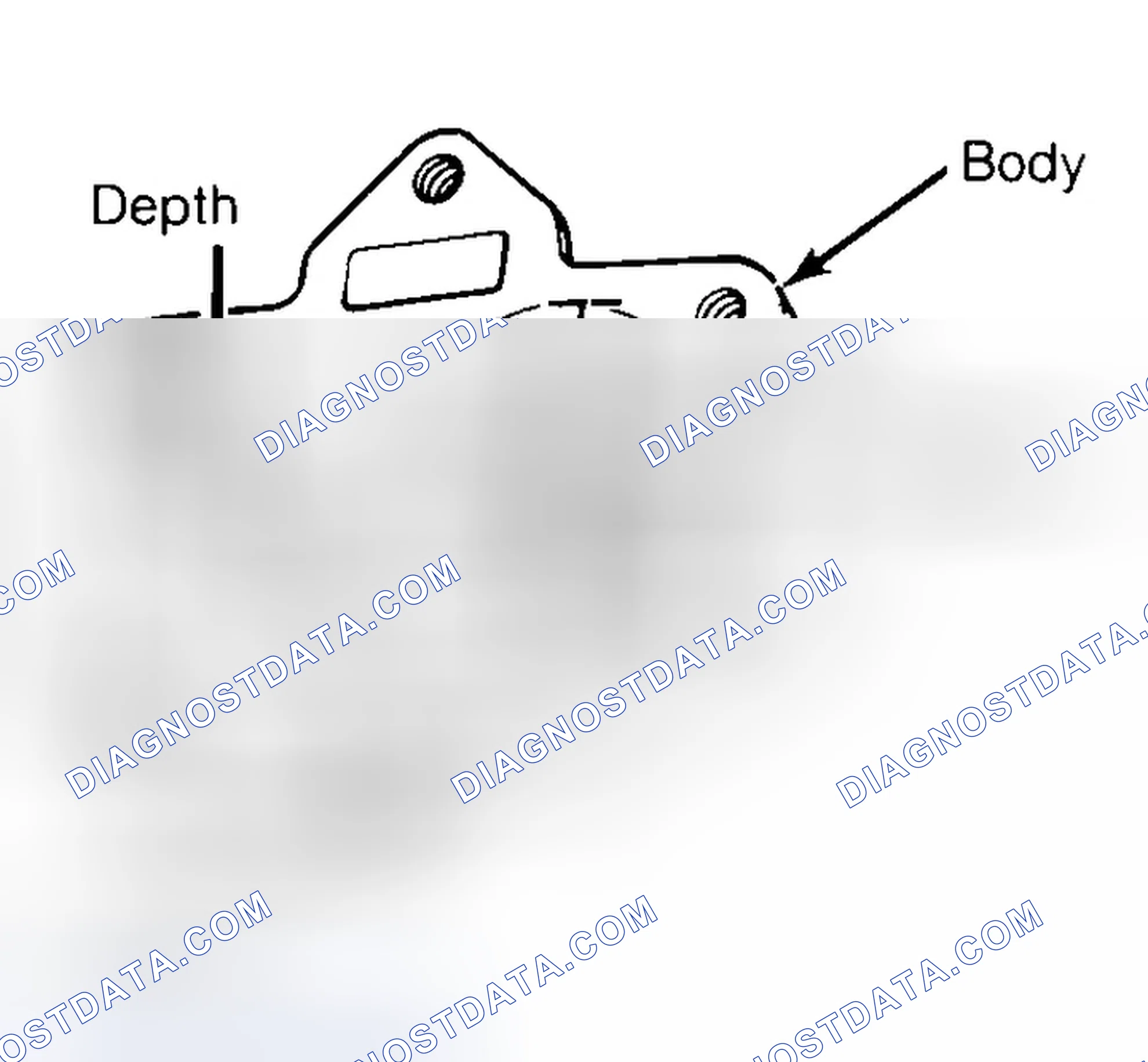 Scheme 35: Measuring Oil Pump Gear Cavity