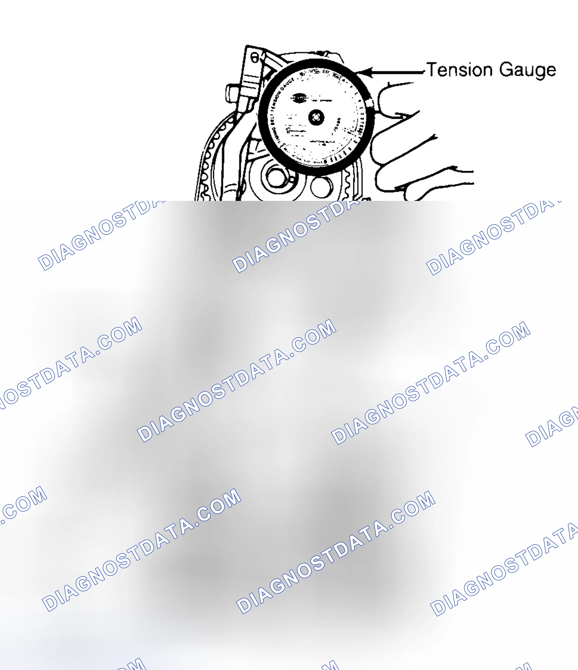 Scheme 3: Adjusting Typical Timing Belt Tension