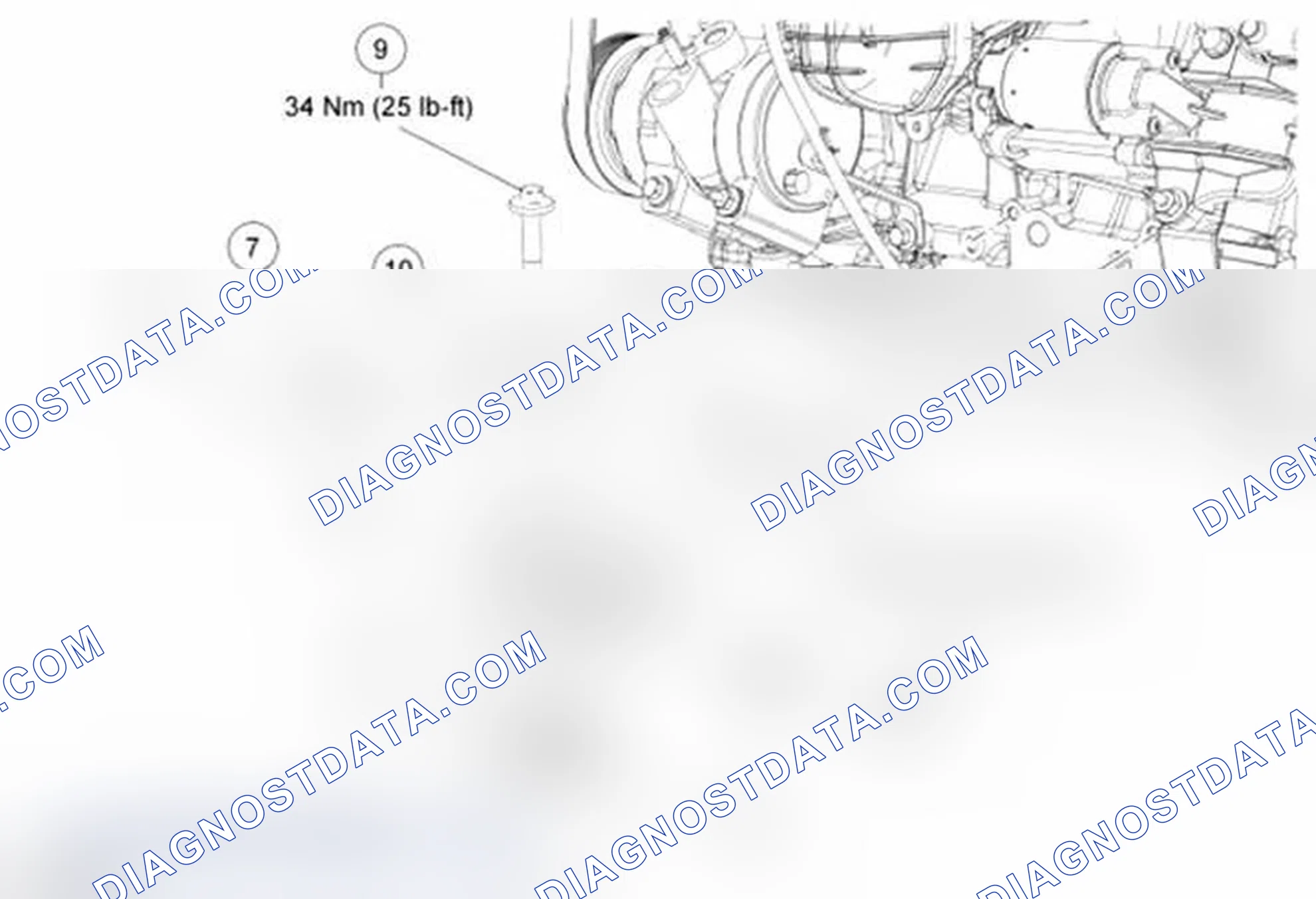 Scheme 108: Oil Filter, Oil Filter Adapter, Oil Cooler and Engine Oil Pressure (EOP) Switch