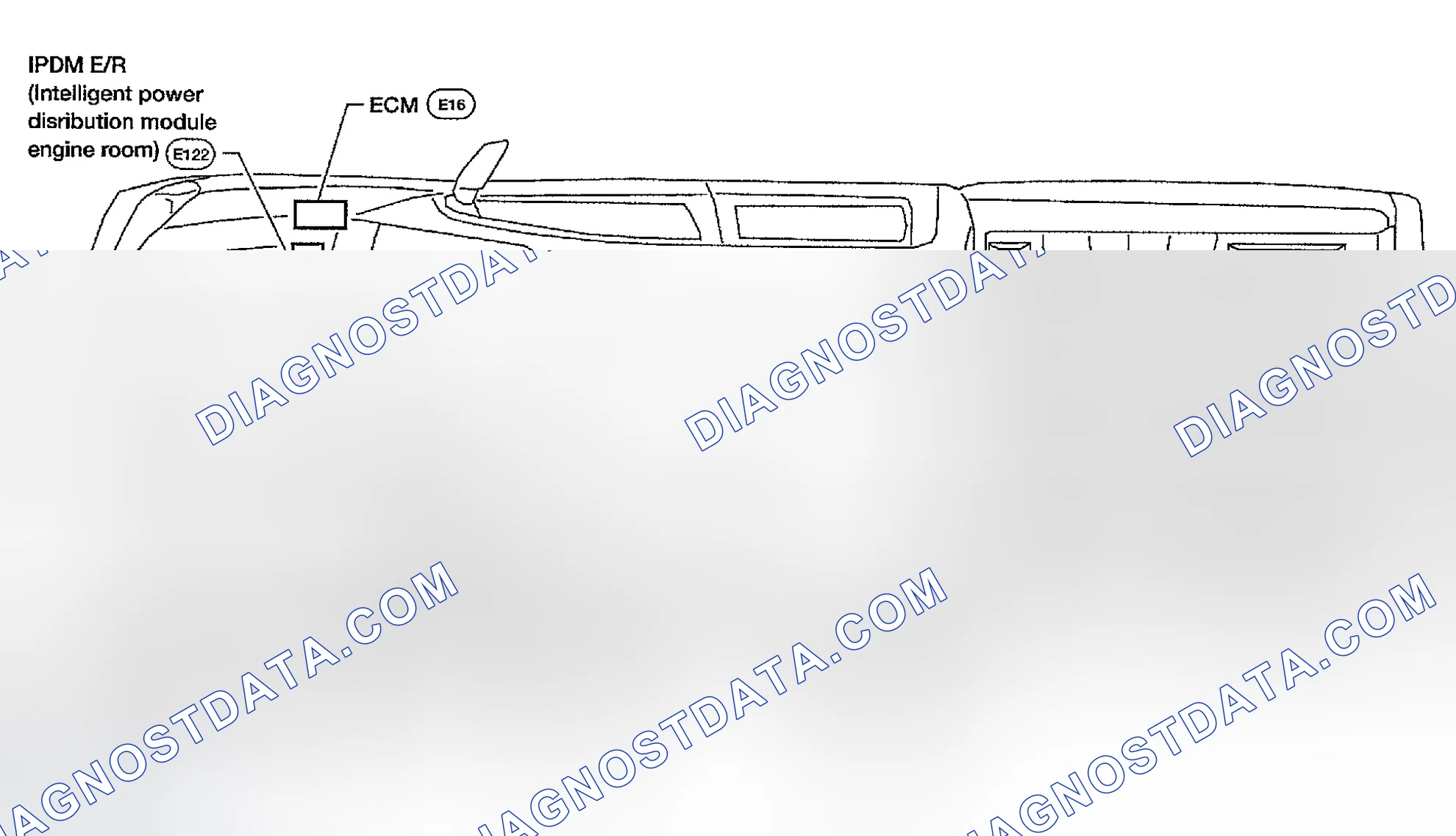 Scheme 103: Component Parts and Harness Connector Location