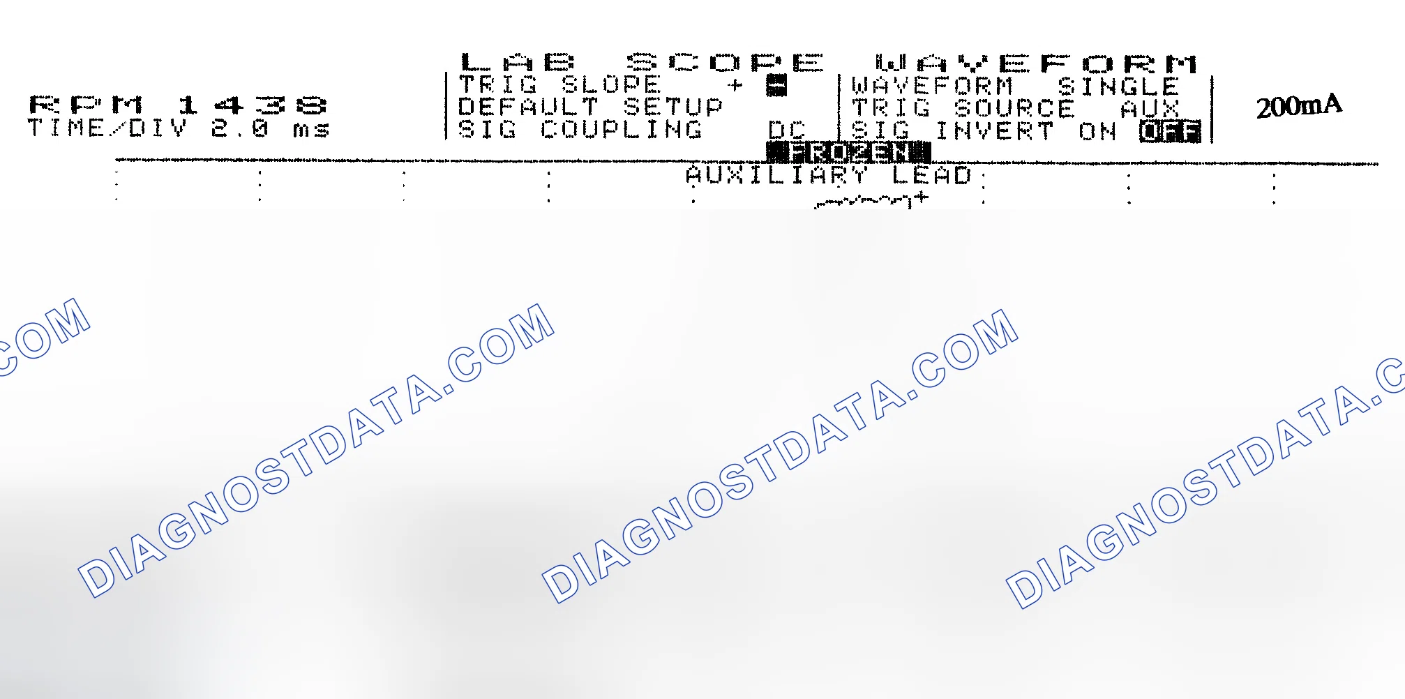 Scheme 15: Single Injector w/Normal Current Flow - Current Pattern