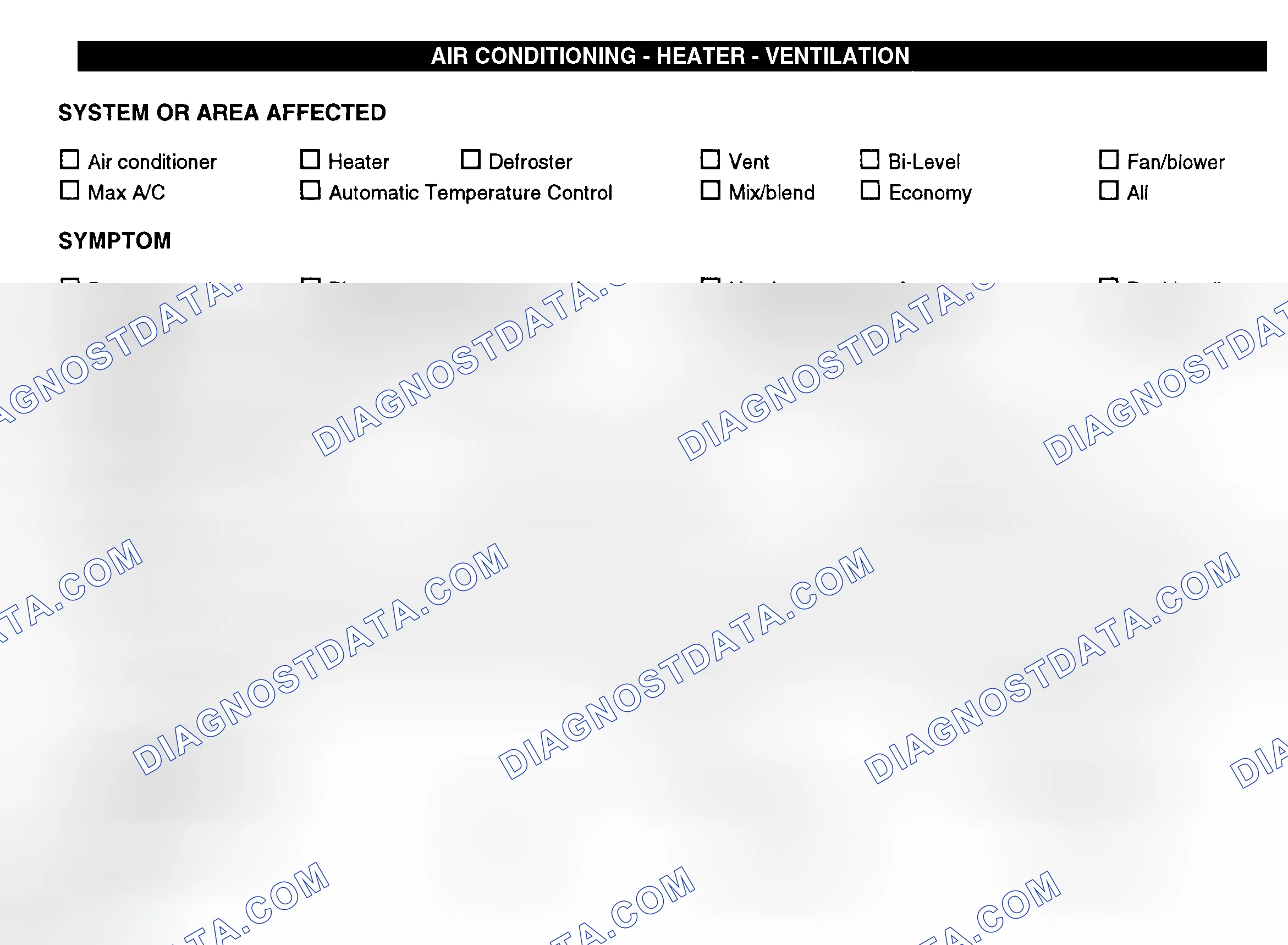 Scheme 8: Air Conditioning, Heater & Ventilation