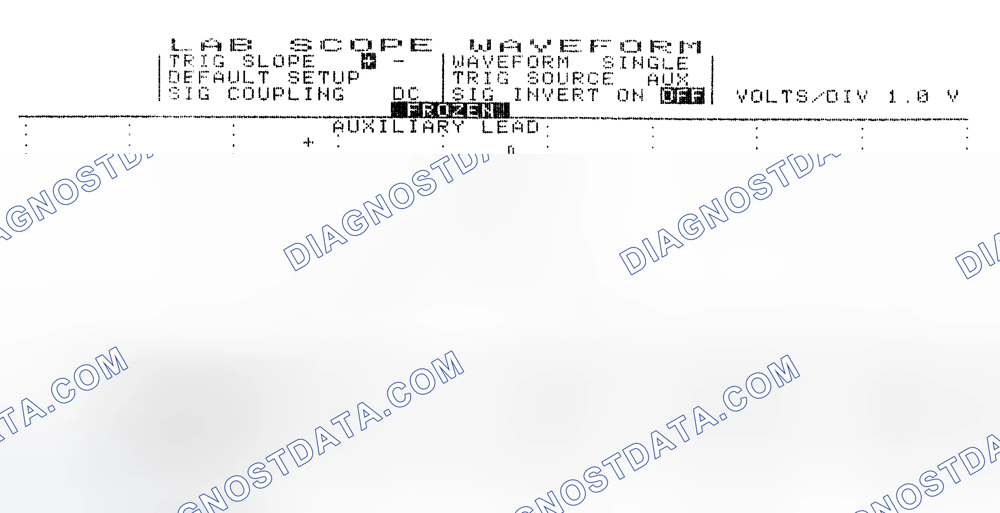 Scheme 19: Single Injector w/Excessive Current Flow - Current Pattern