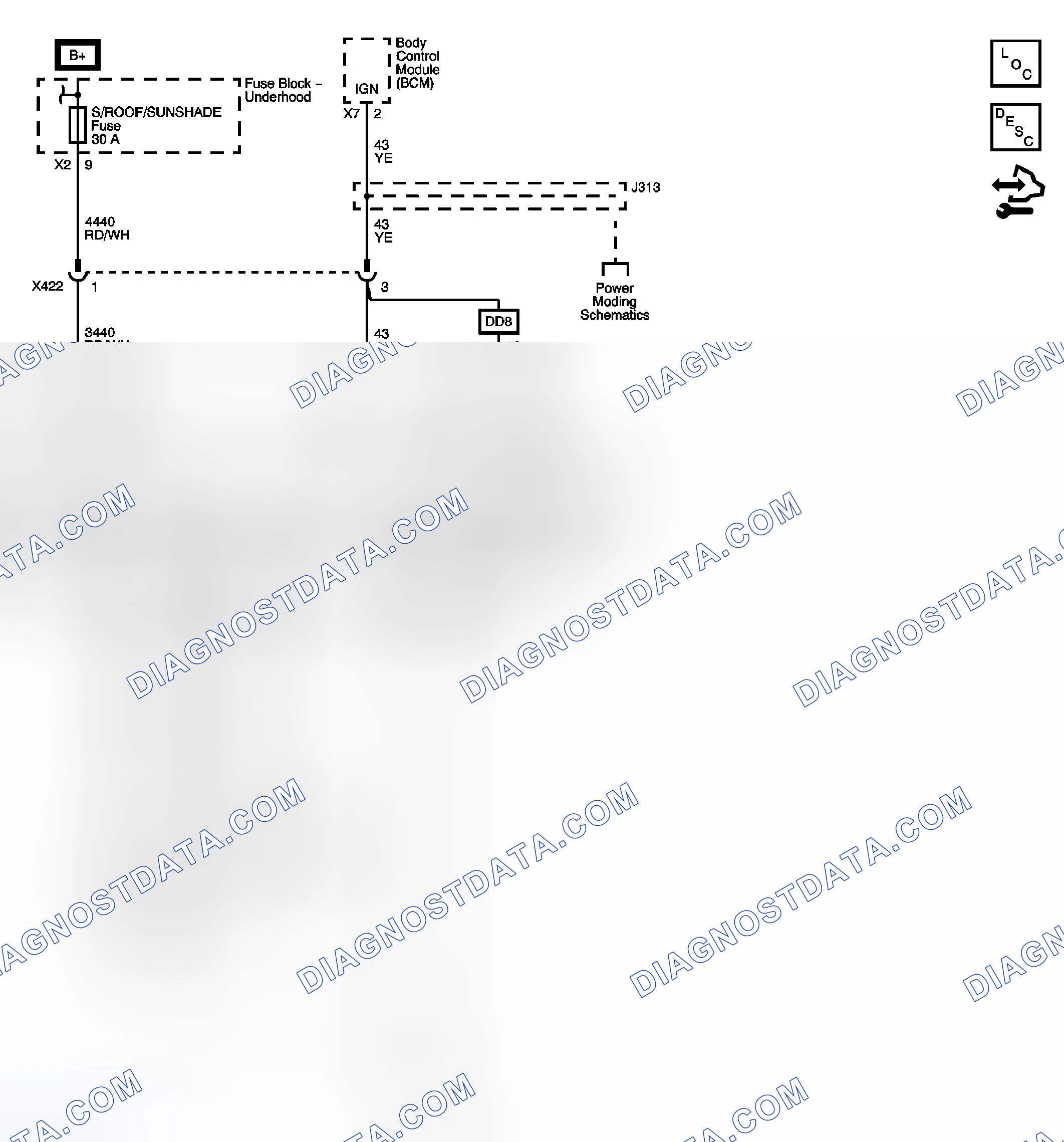 Scheme 1: Sunroof Schematics