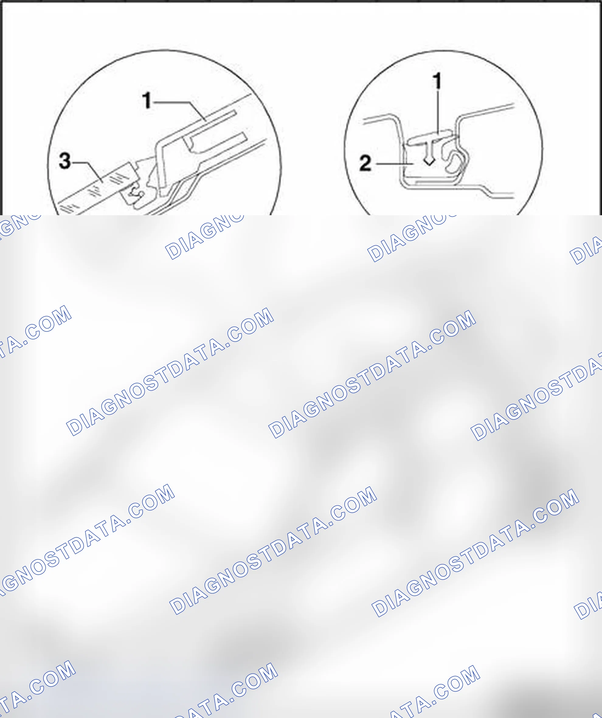 Scheme 247: Roof joint strip (Sedan), removing and installing