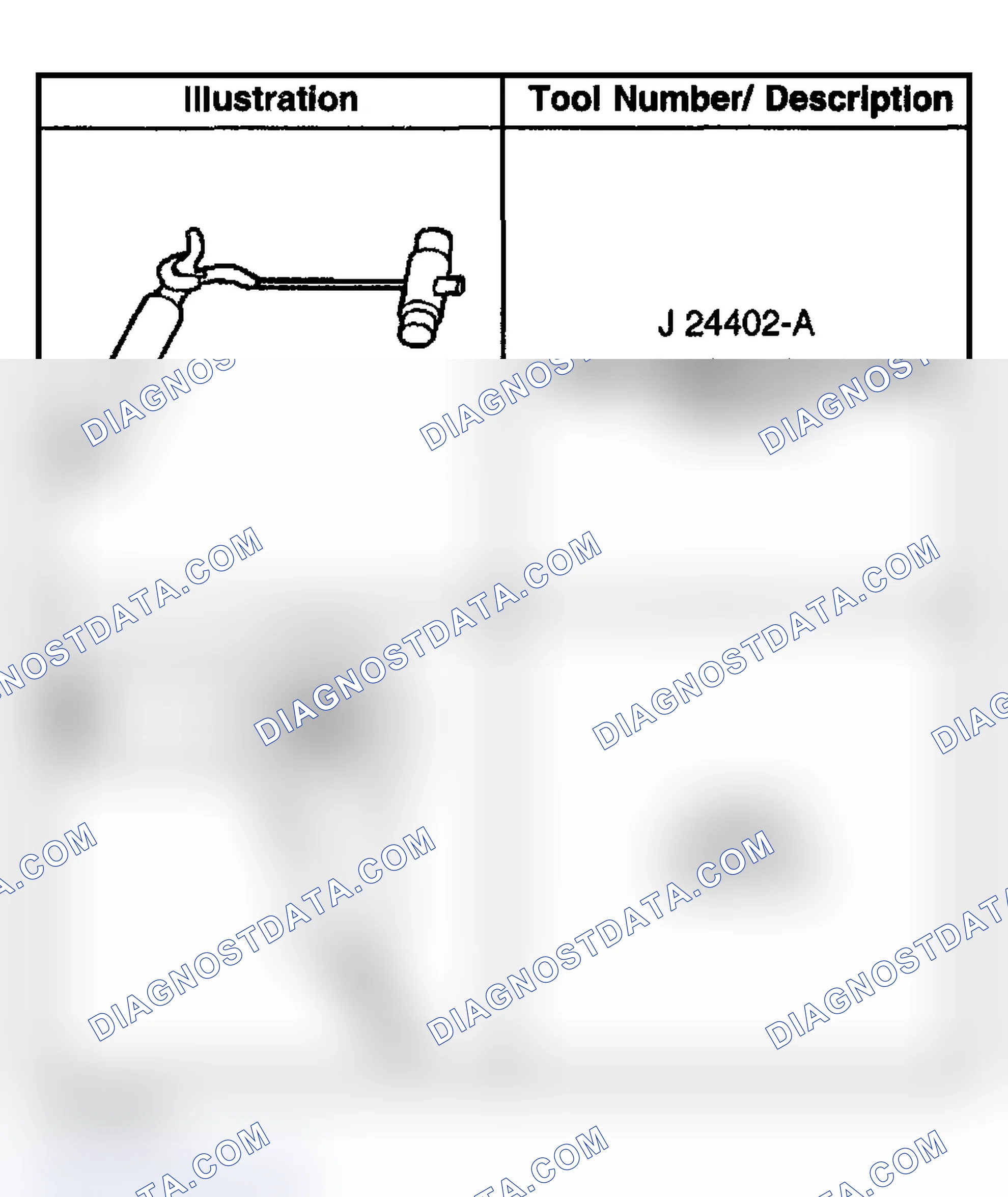 Scheme 31: SPECIAL TOOLS & EQUIPMENT
