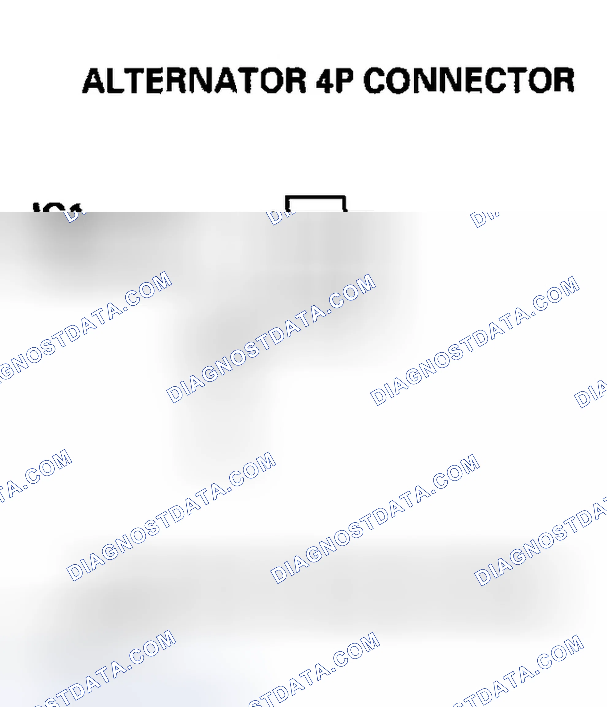 Scheme 361: DTC P16BC: Alternator FR Terminal Circuit/IGP Circuit Low Voltage (2005-2007 models)