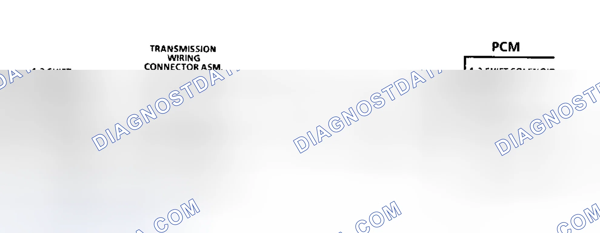 Scheme 313: Code 82 Schematic (Gasoline) Transmission 1-2 Error