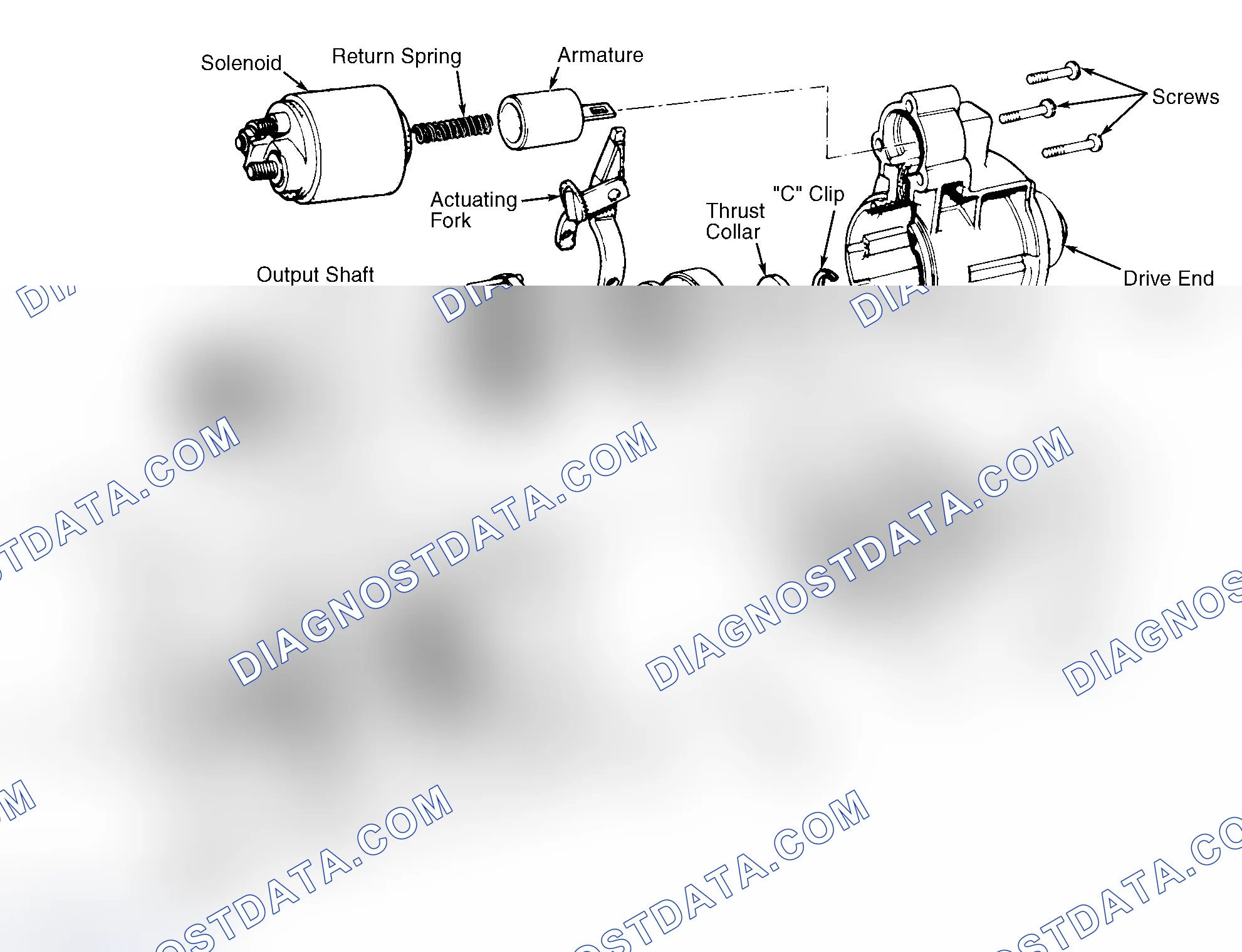 Scheme 1: Exploded View Of Bosch 110-Amp Generator