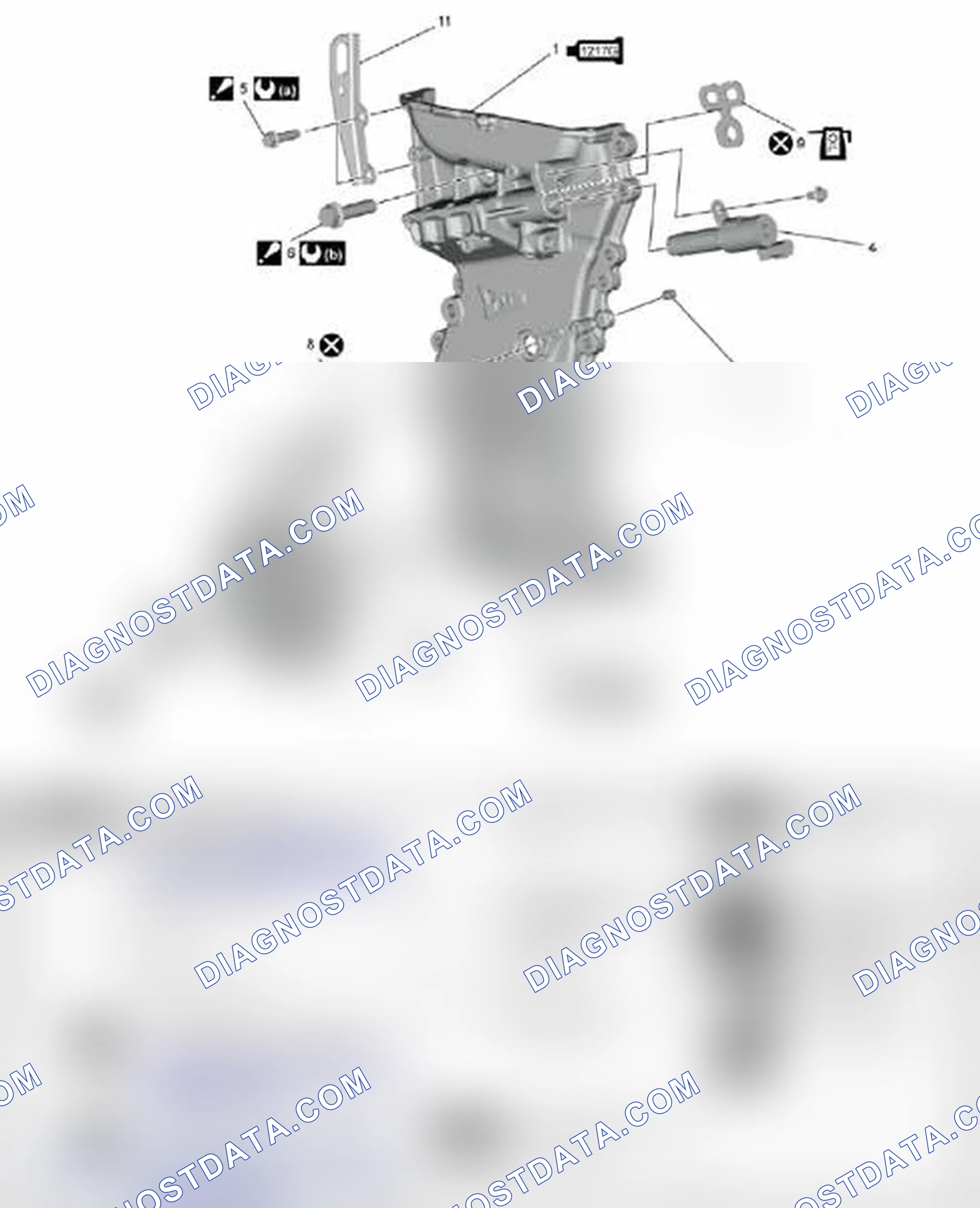 Scheme 83: Timing Chain Cover Components