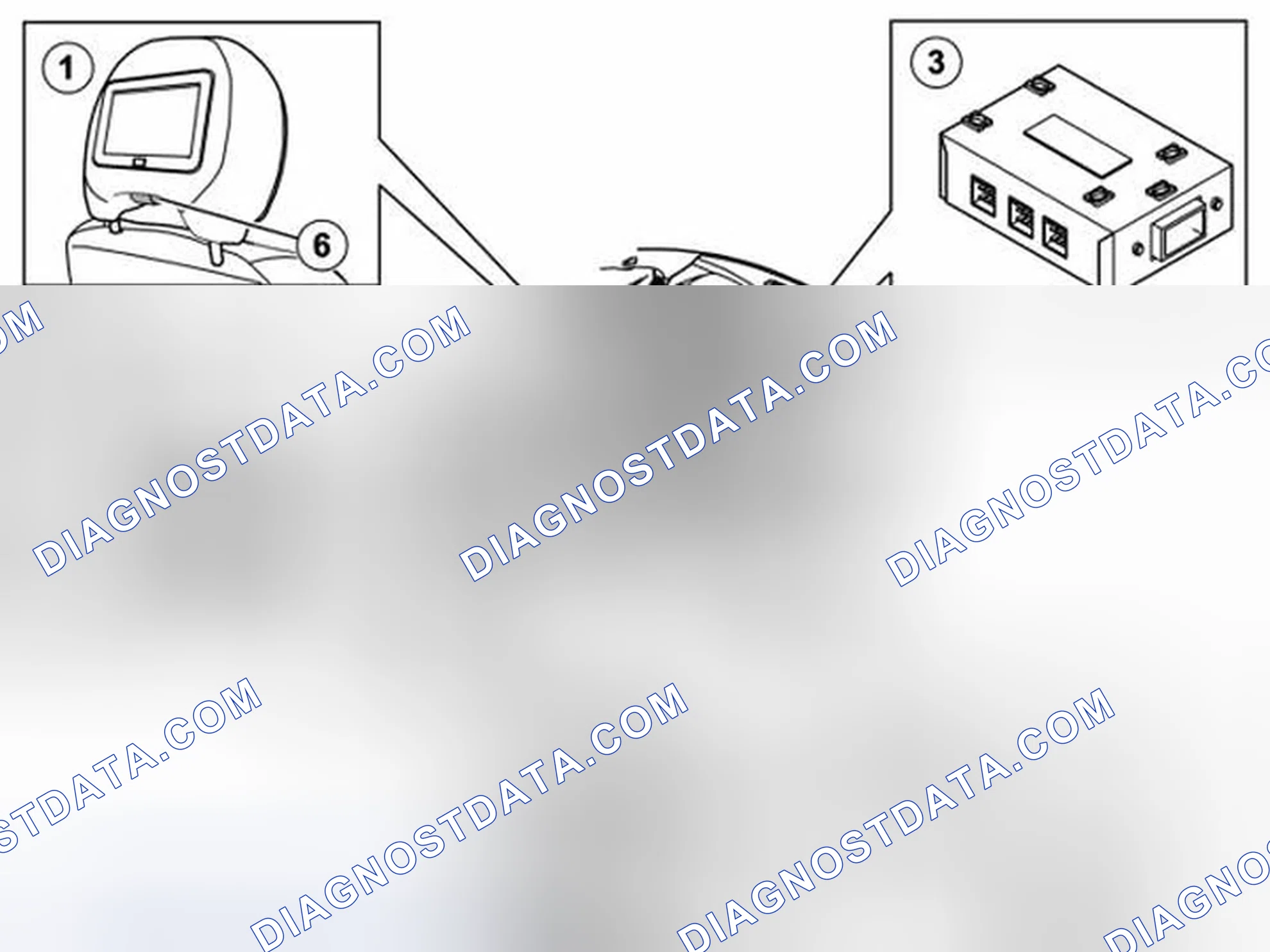Scheme 266: REAR SEAT ENTERTAINMENT SYSTEM