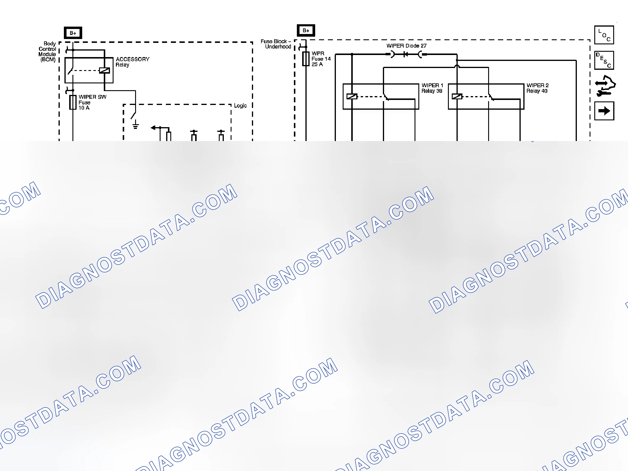 Scheme 1: Wiper/Washer Schematics
