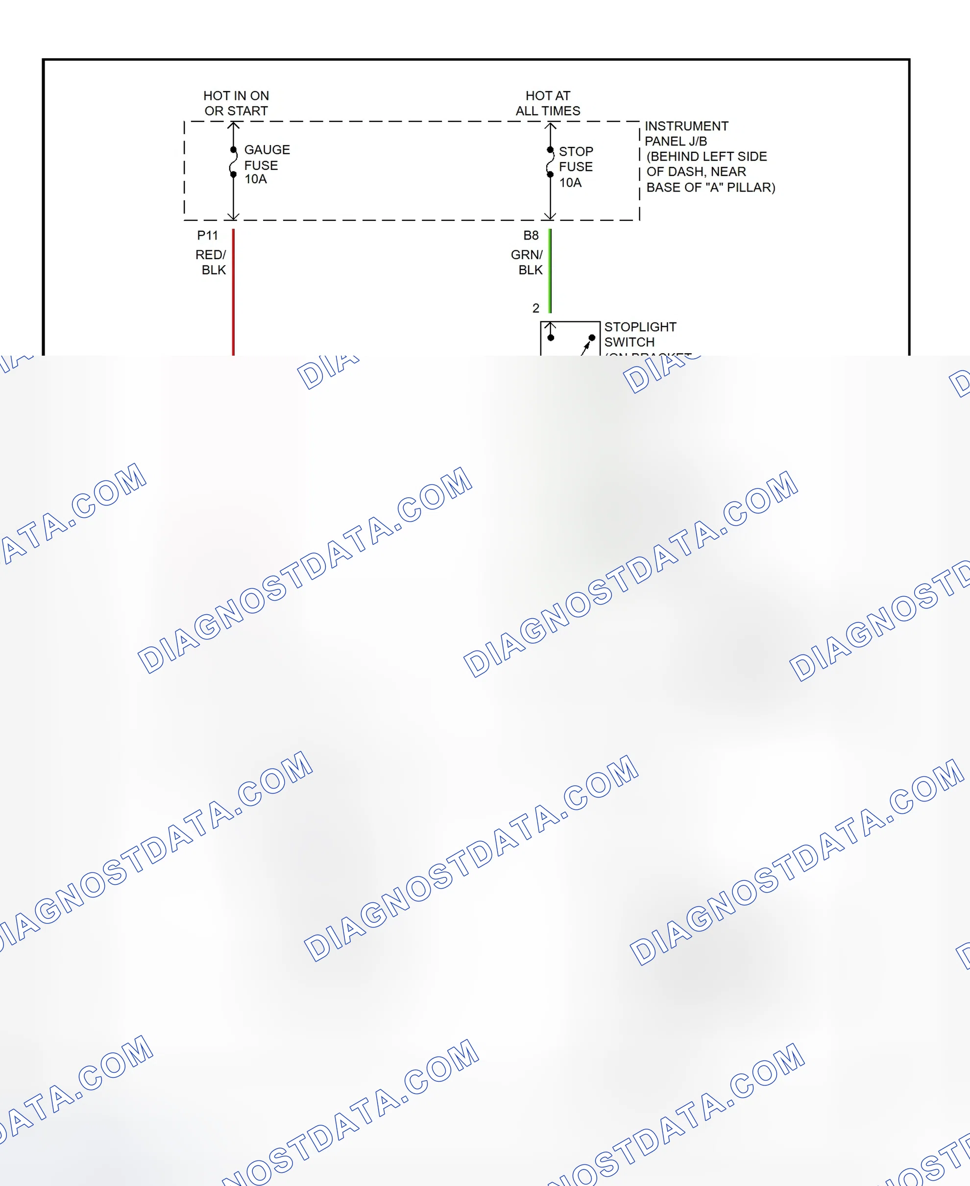 Scheme 320: Shift Interlock System Wiring Diagram (2002 - Toyota ECHO)