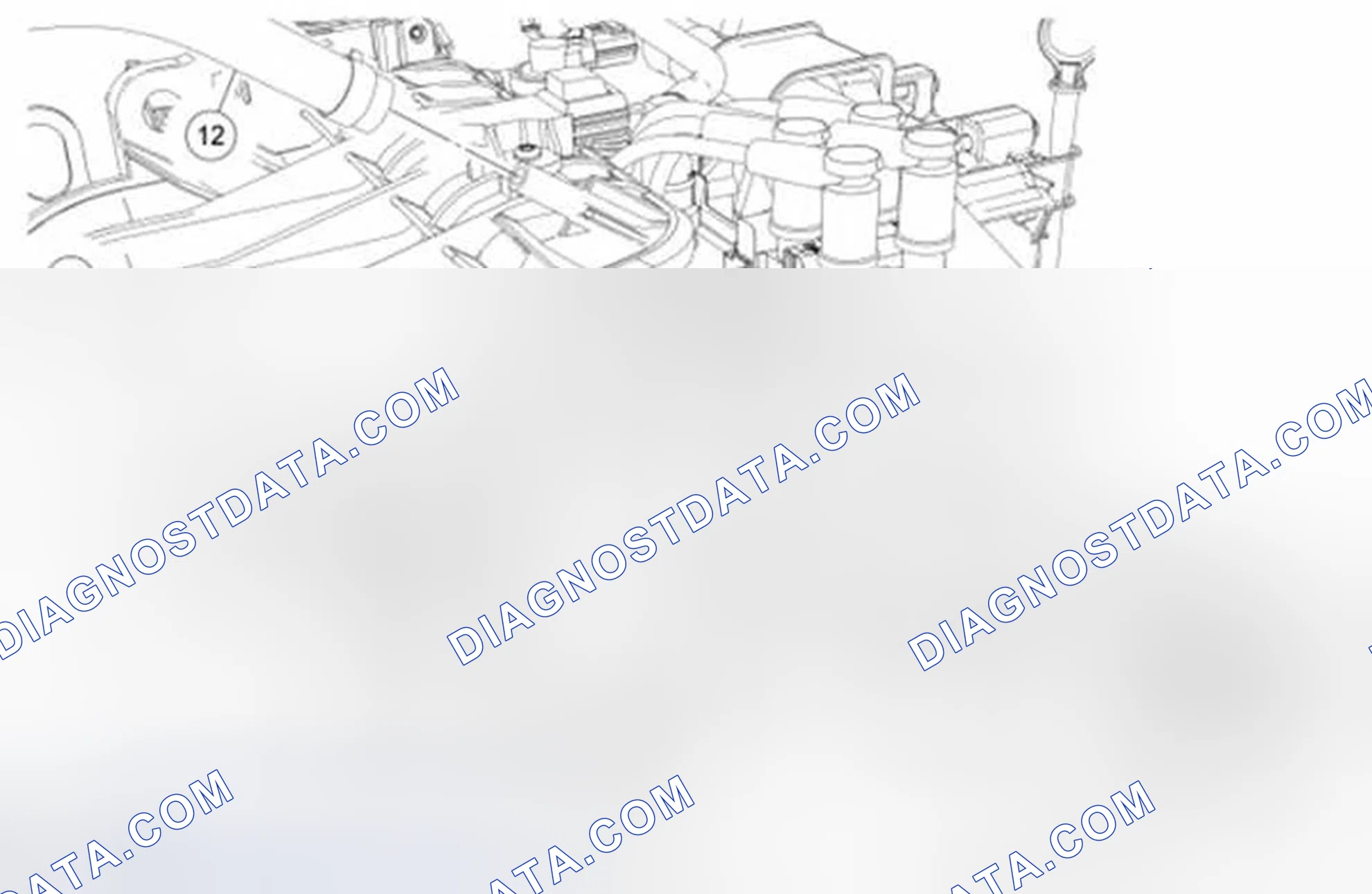Scheme 118: Intake Manifold - Rear Connections