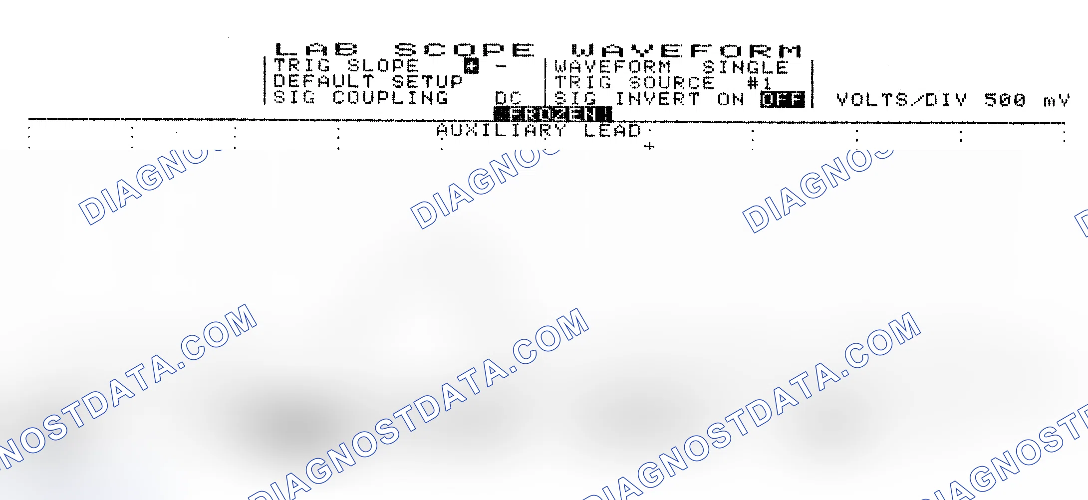 Scheme 10: Single Injector w/Excessive Current Flow - Current Pattern