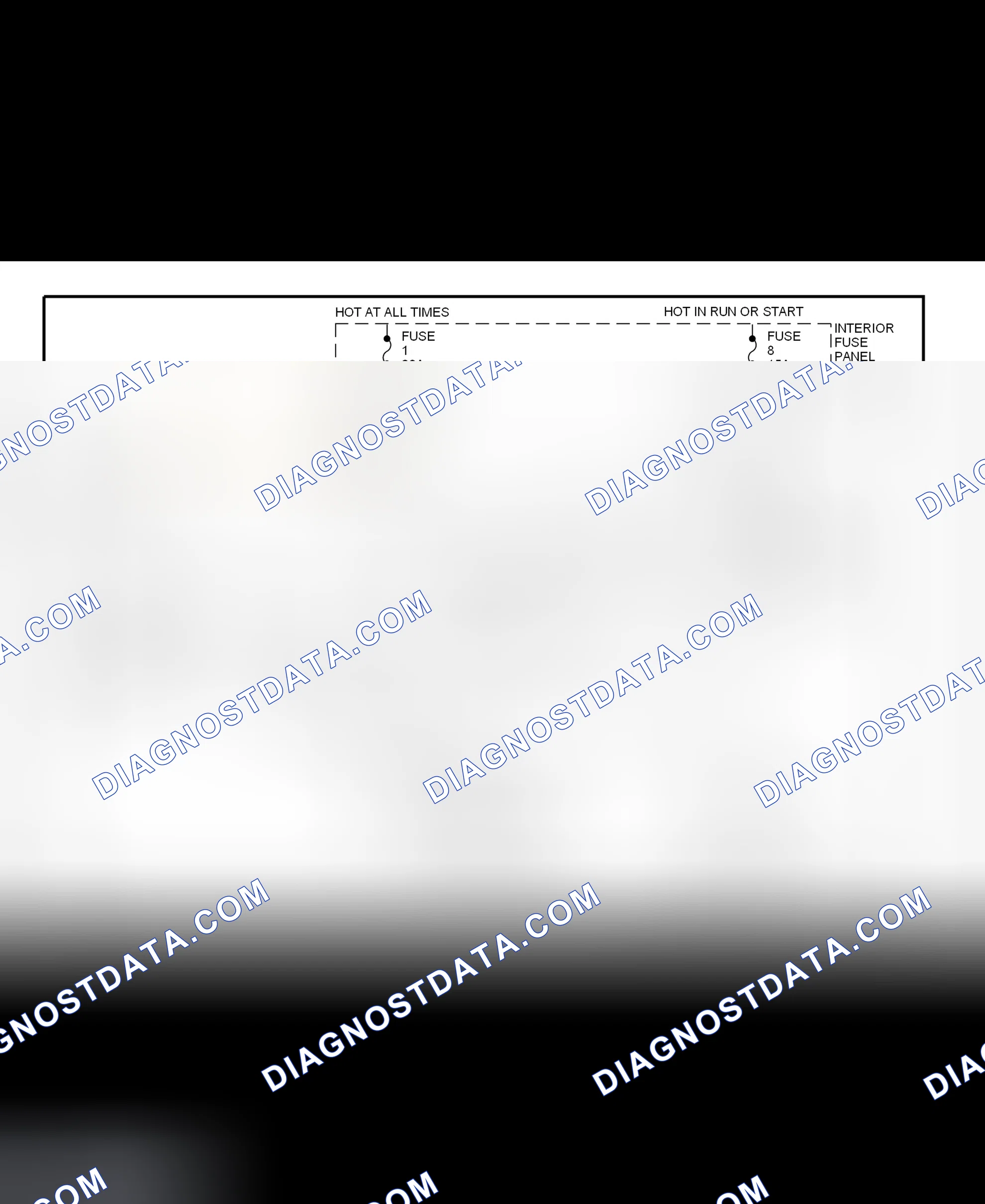 Scheme 147: Shift Interlock System Wiring Diagram (1997 Probe)