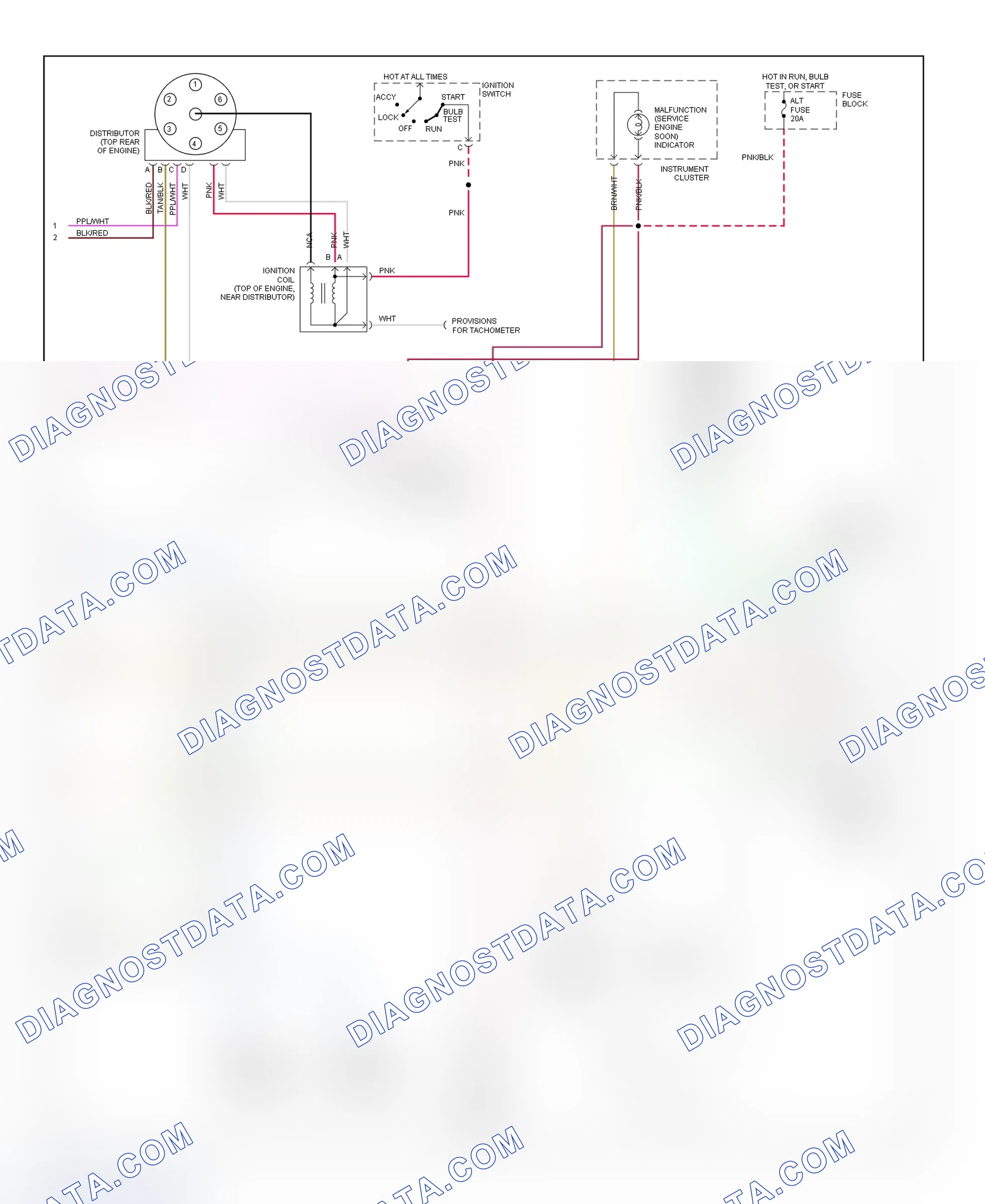 Scheme 99: Wiring Diagram ("P" Series - 5.7L With M/T - 2 Of 2)