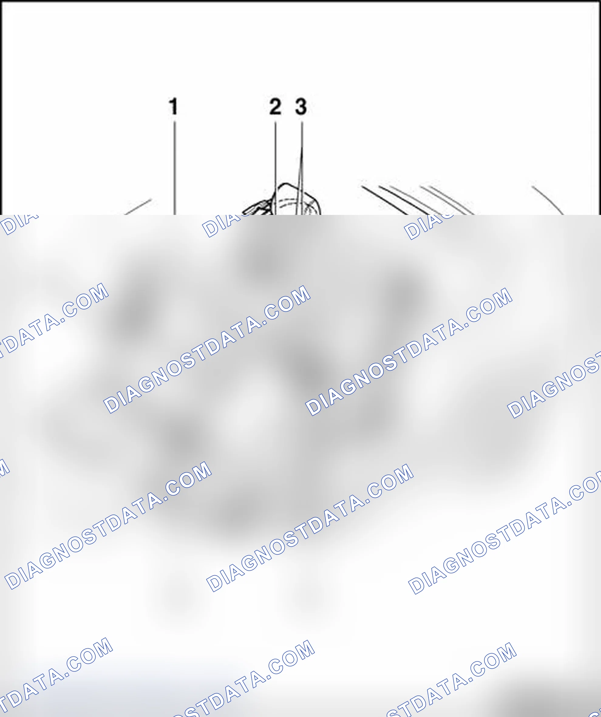 Scheme 42: Seat belt anchorage points, assembly overview