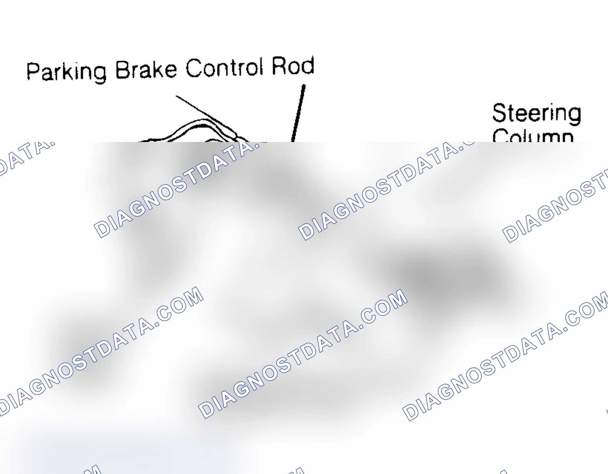 Scheme 7: Adjusting Automatic Parking Brake Control Rod ("P" Series Motorhome)