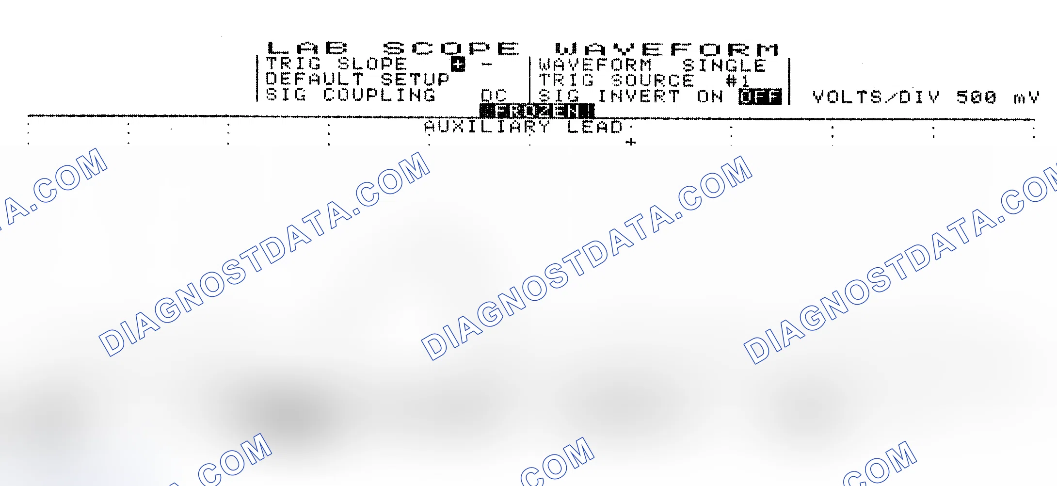 Scheme 10: Single Injector w/Excessive Current Flow - Current Pattern