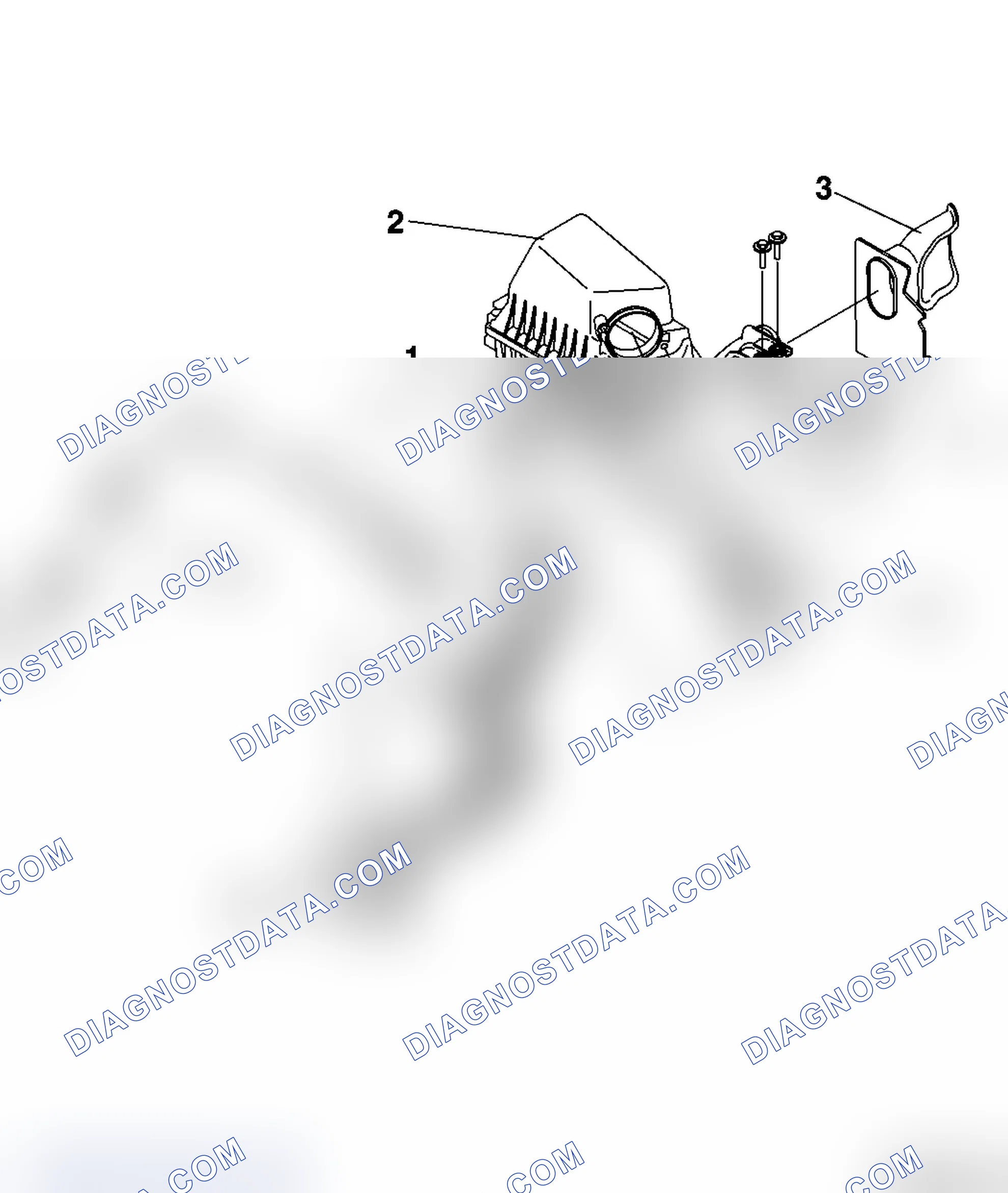 Air Cleaner Component Locator