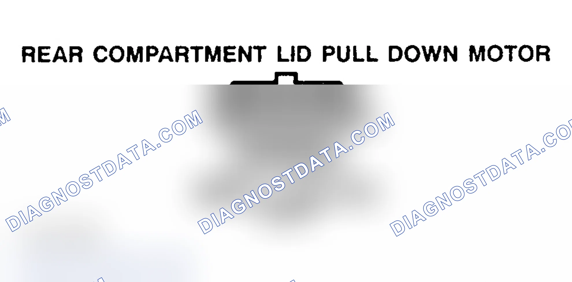 Scheme 213: REAR COMPARTMENT LID PULL DOWN MOTOR