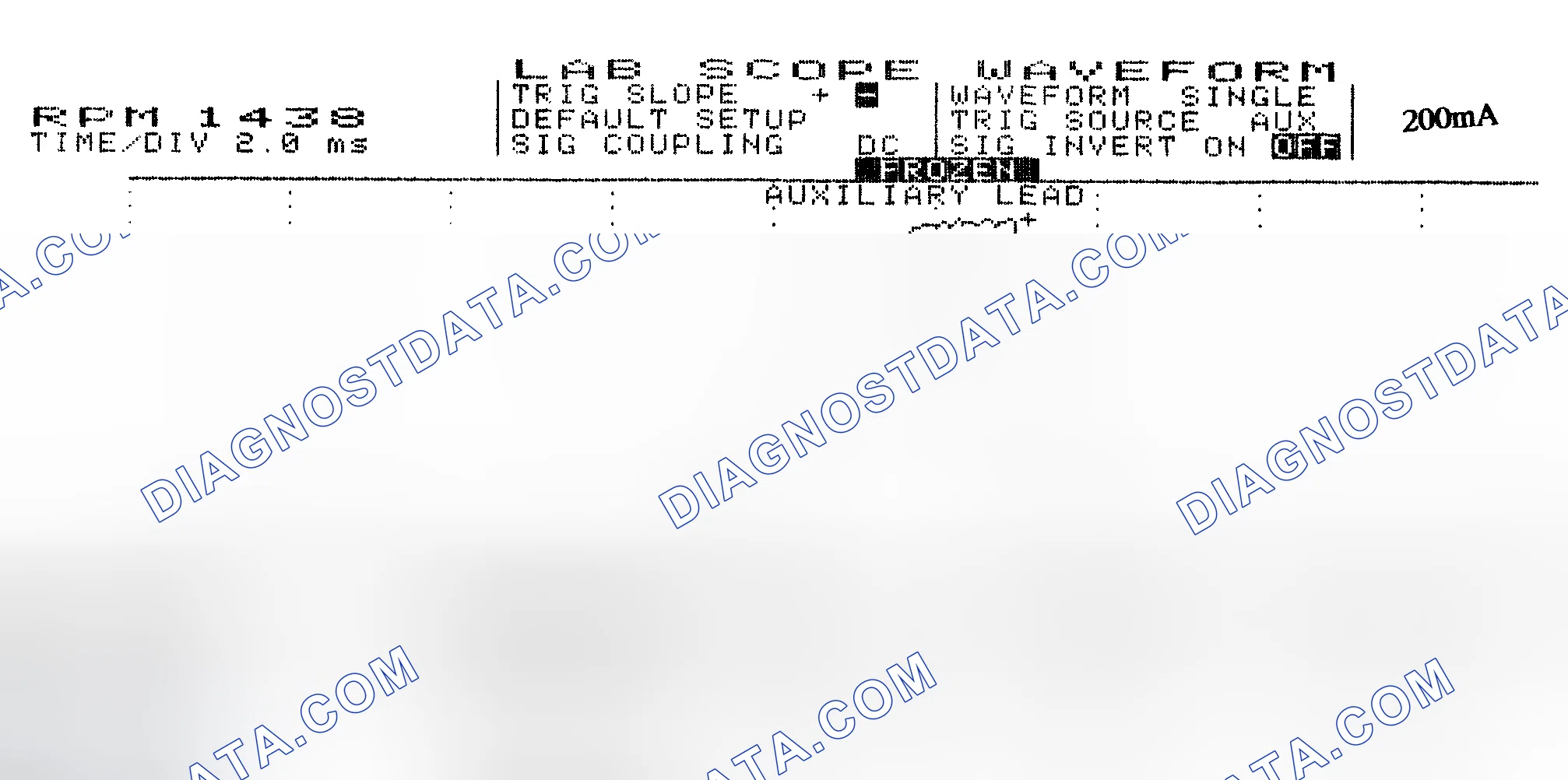 Scheme 15: Single Injector w/Normal Current Flow - Current Pattern