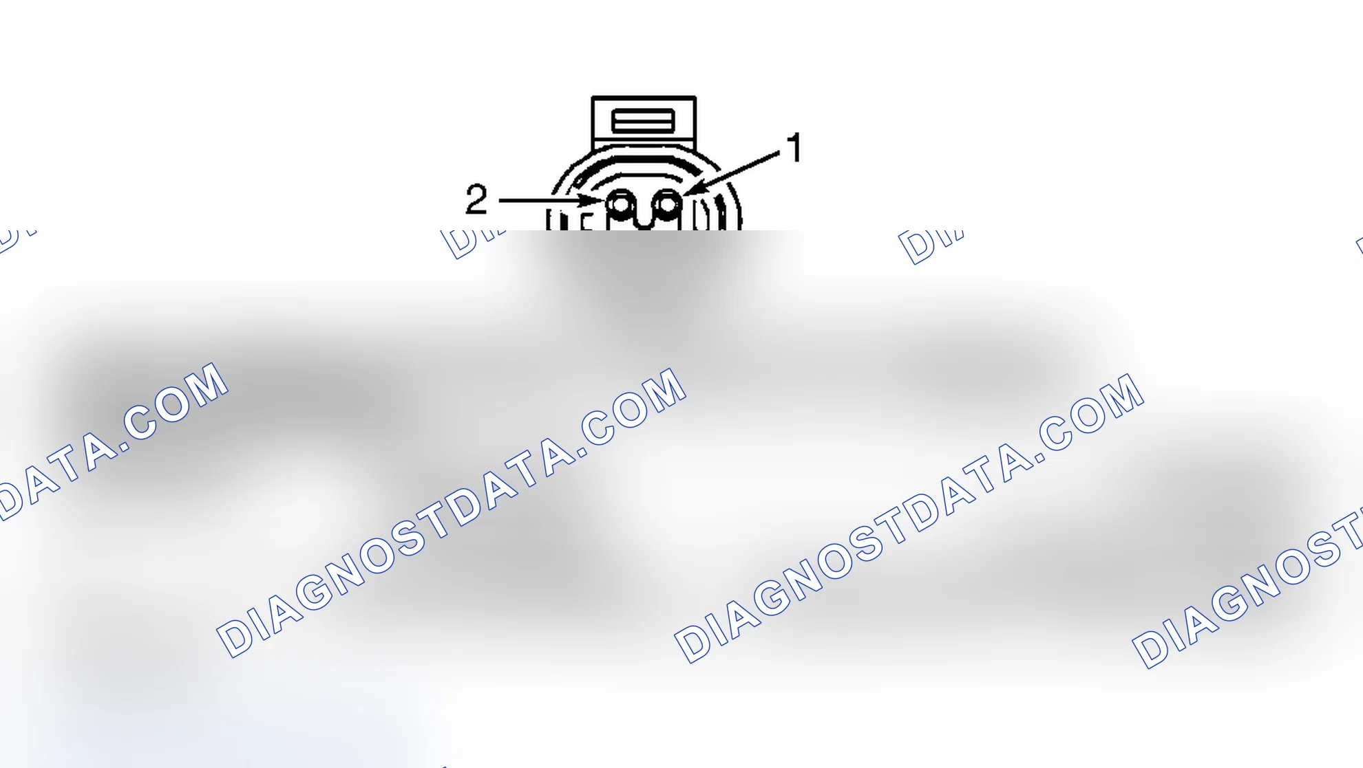 Scheme 87: EVAP PURGE SOLENOID HARNESS CONNECTOR END VIEW
