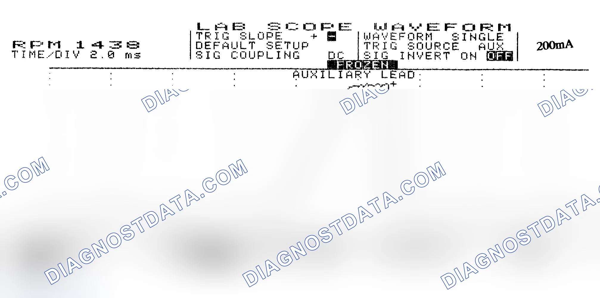 Scheme 15: Single Injector w/Normal Current Flow - Current Pattern
