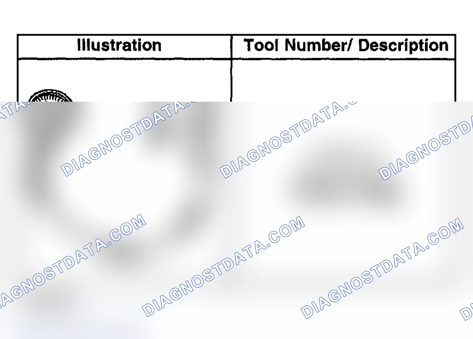 Scheme 23: SPECIAL TOOLS & EQUIPMENT