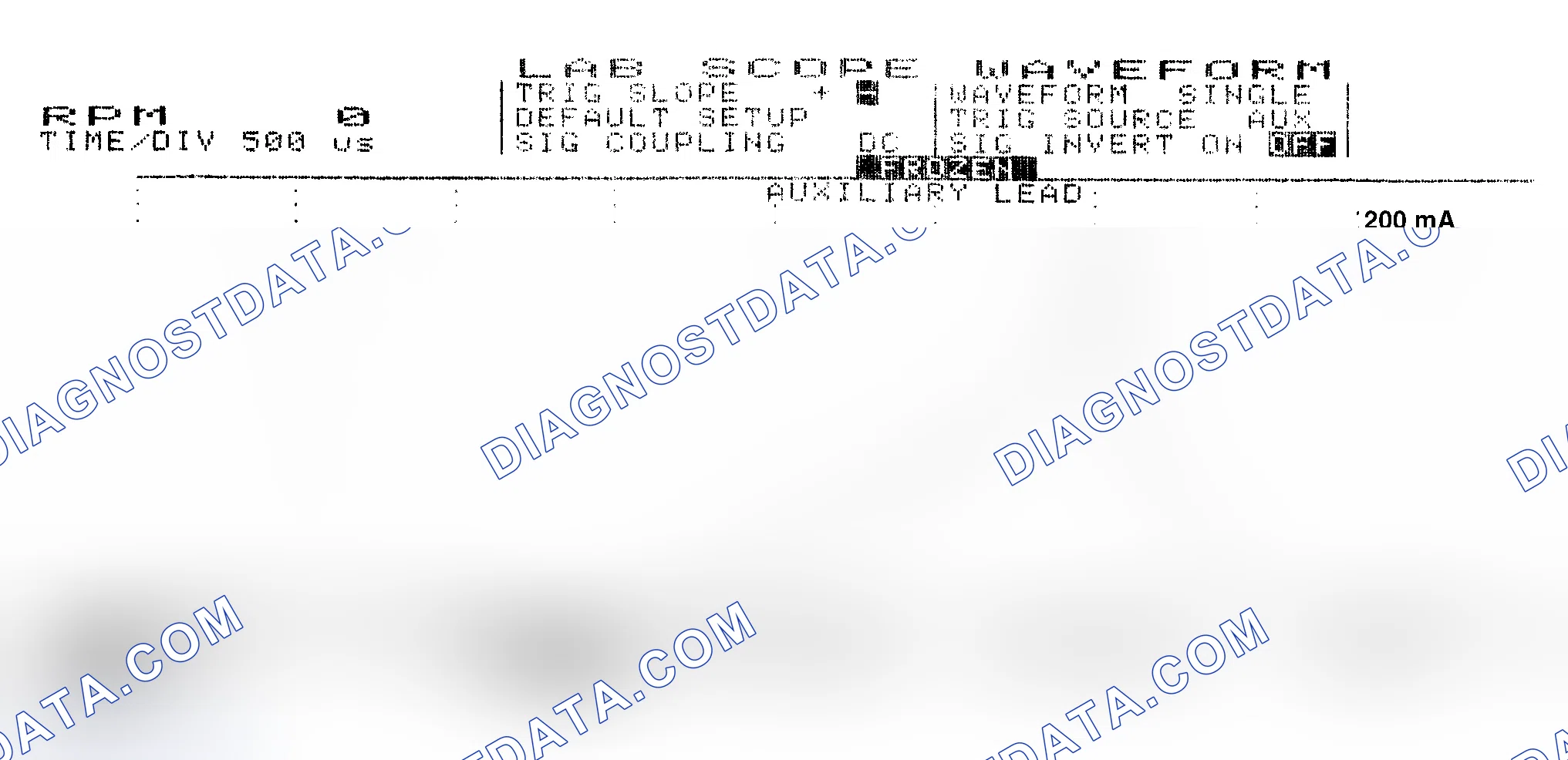 Scheme 17: Single Injector w/Normal Current Flow - Current Pattern