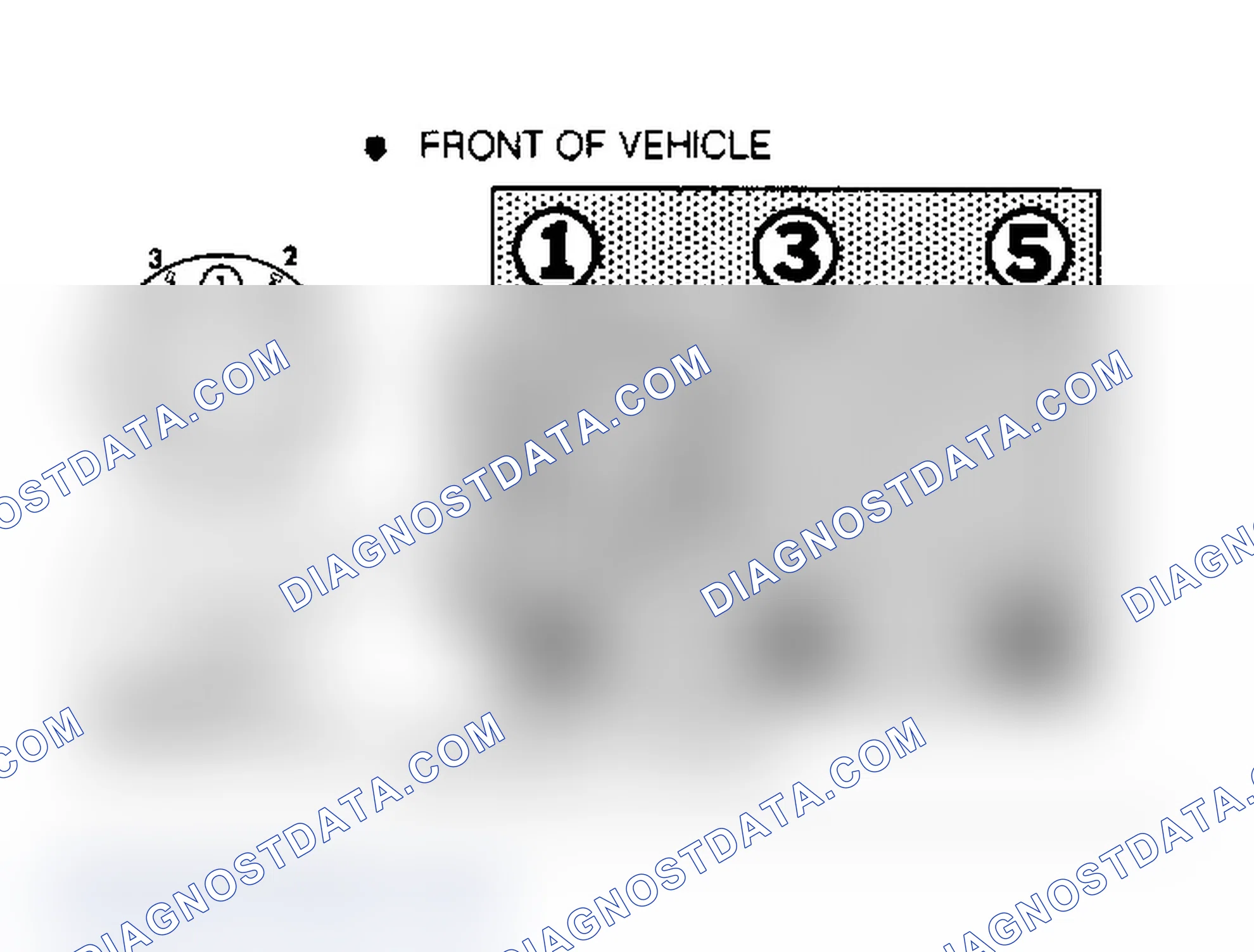 Scheme 4: Firing Order & Distributor Rotation (3.0L - VIN 3)