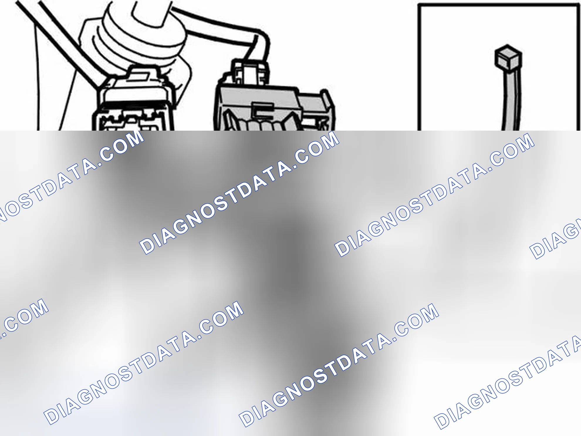 Scheme 182: Installing the adapter cable