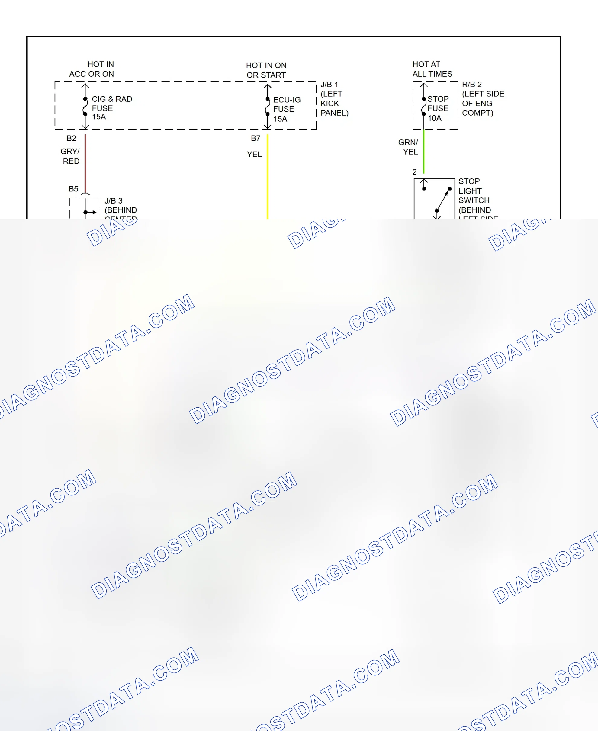 Scheme 21: Shift Interlock System Wiring Diagram (1995-96 Tacoma)