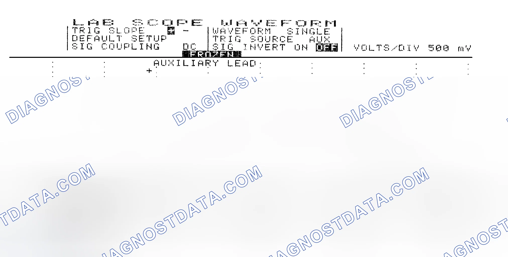 Scheme 14: Single Injector w/Excessive Current Flow - Current Pattern