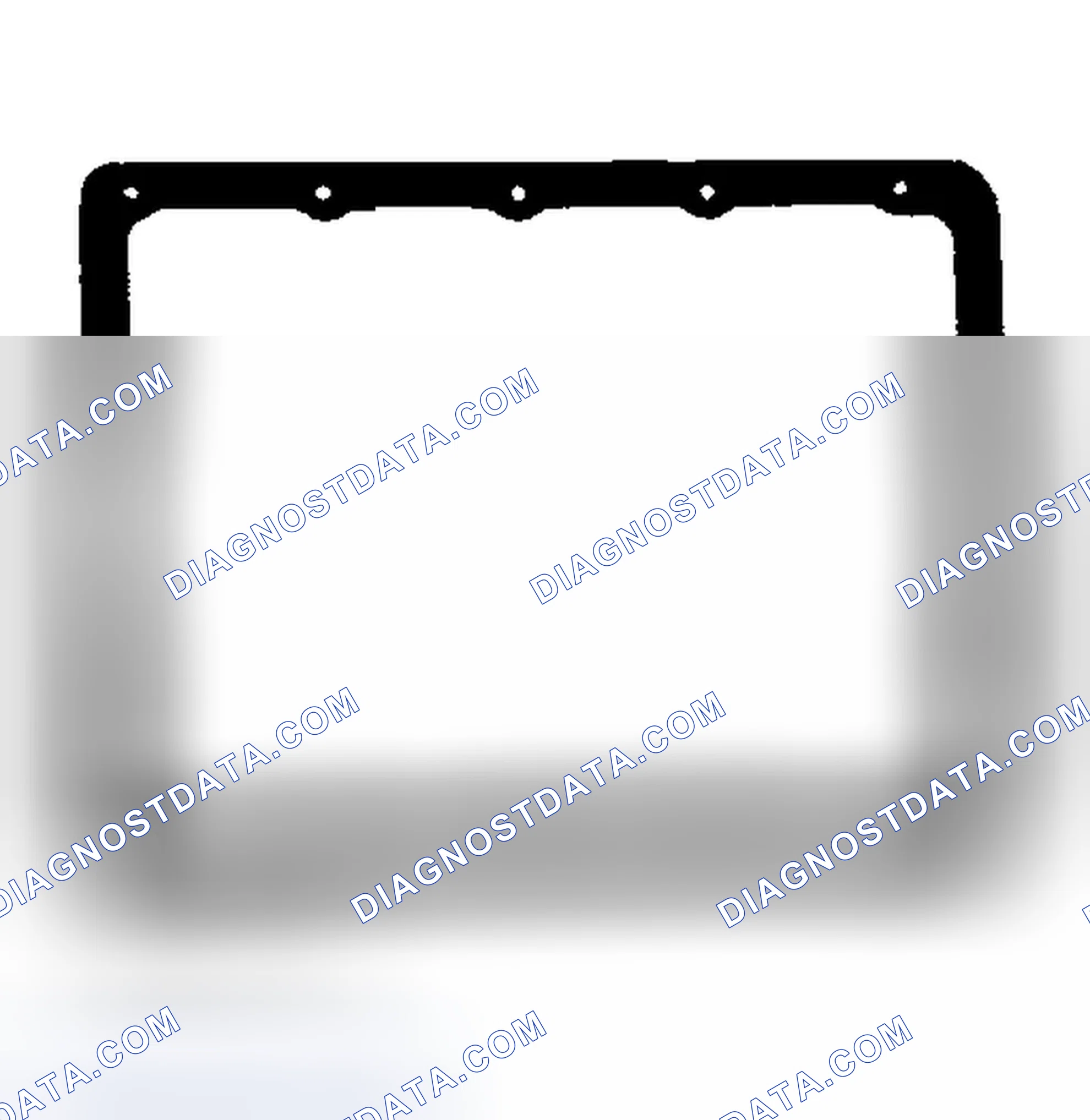 Scheme 236: OIL PAN GASKET