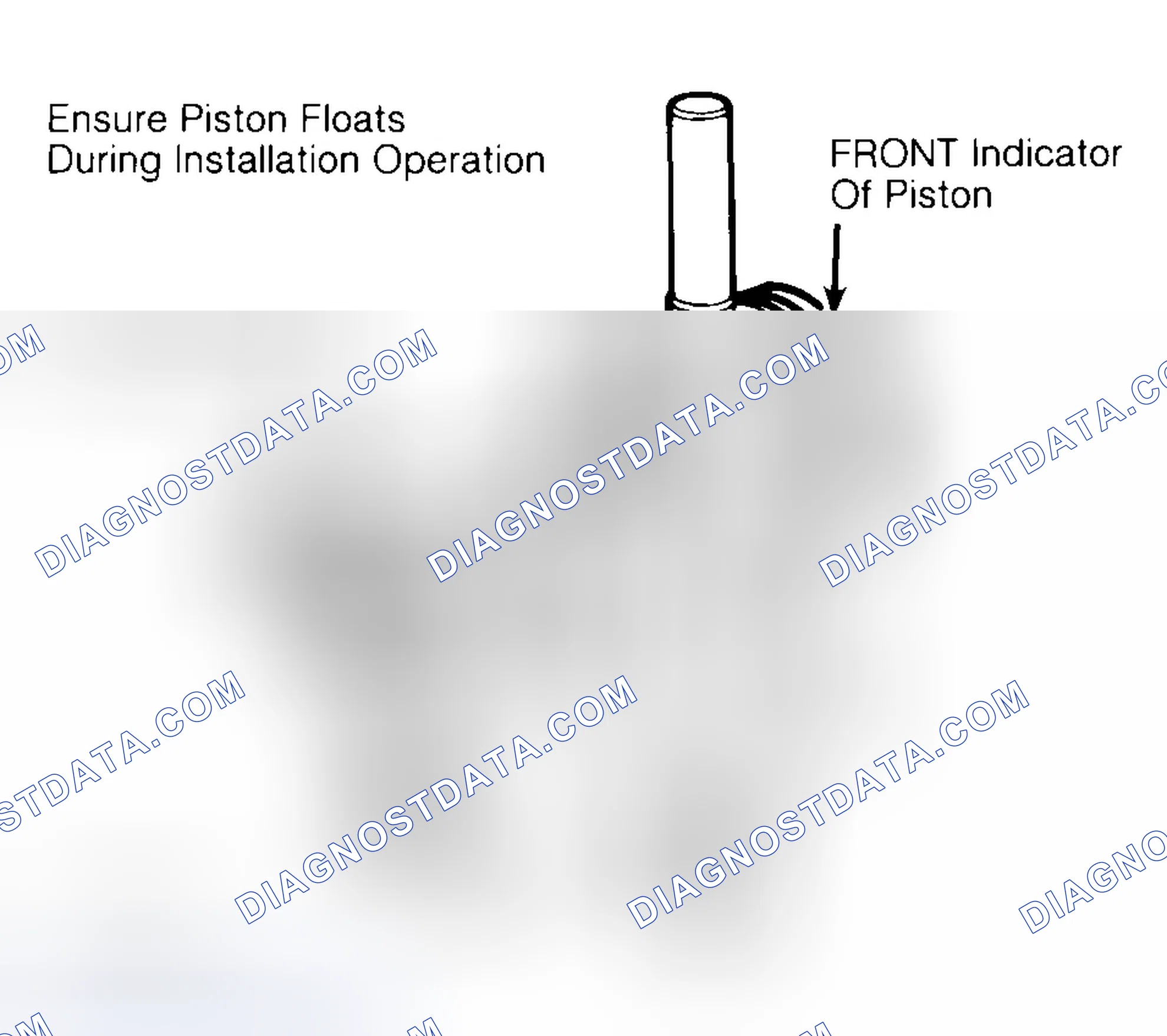 Scheme 12: Installing Typical Piston Pin