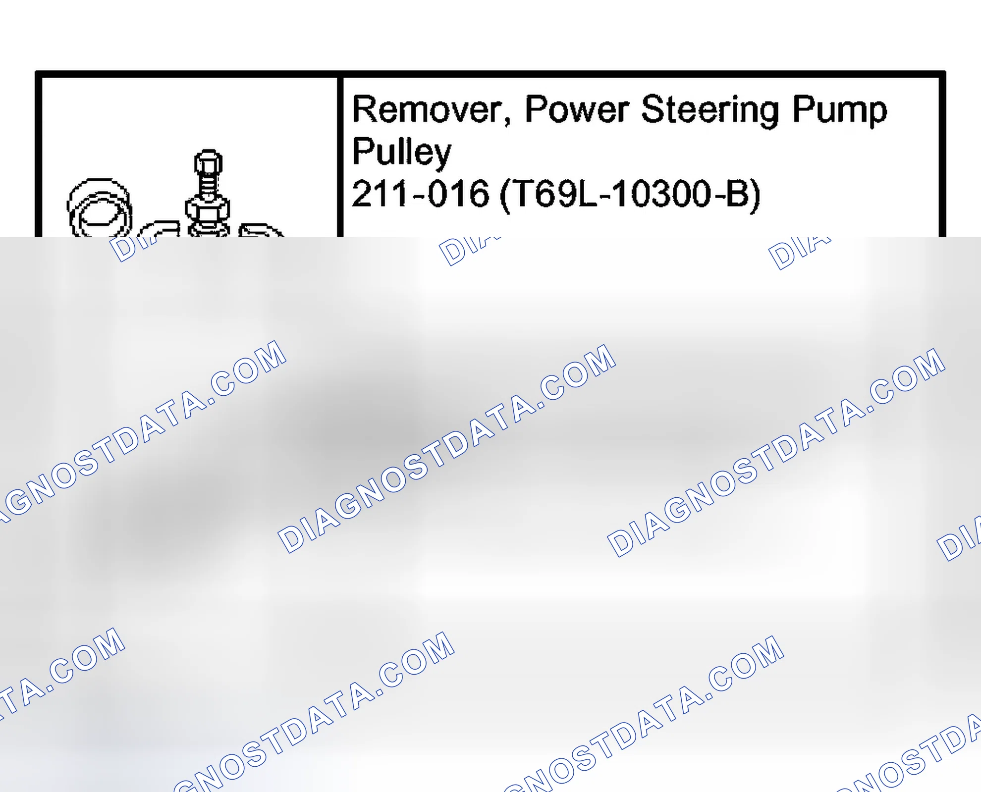 Scheme 34: Power Steering Pump Pulley